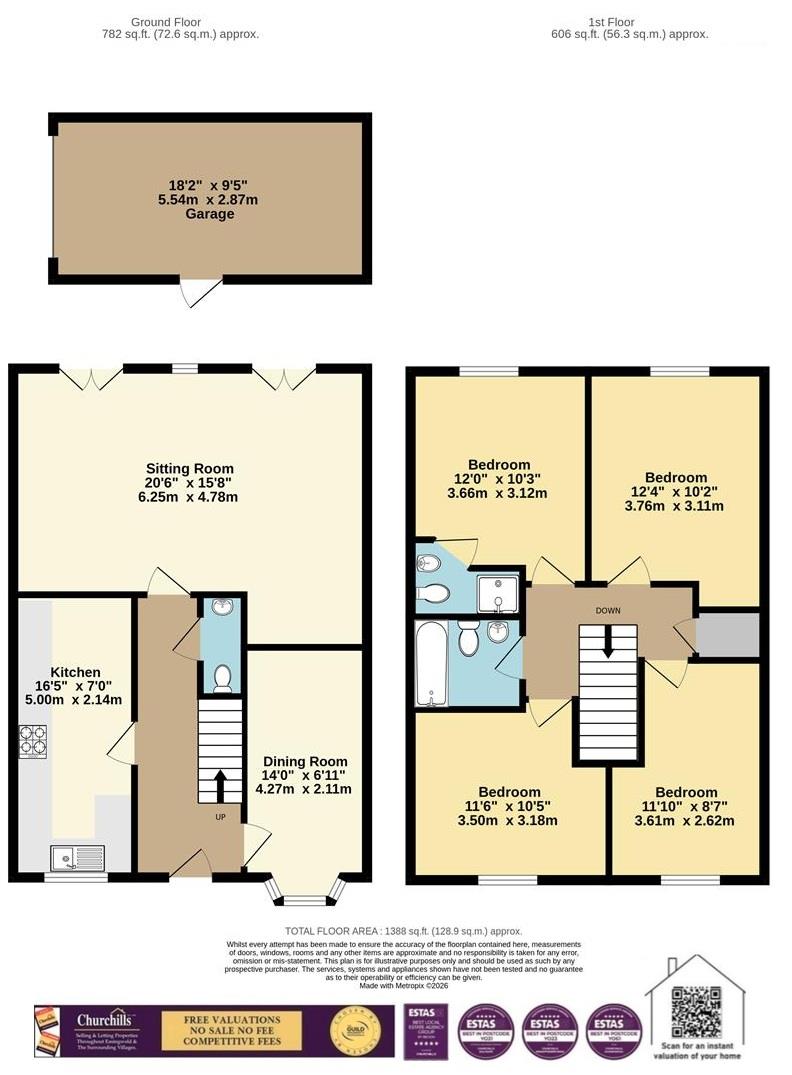Winning Post House, 2 Sadlers Court, York floorplan