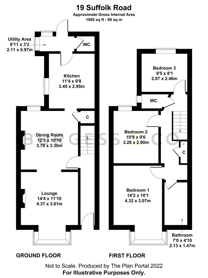 19, Suffolk Road, Bexhill-On-Sea floorplan