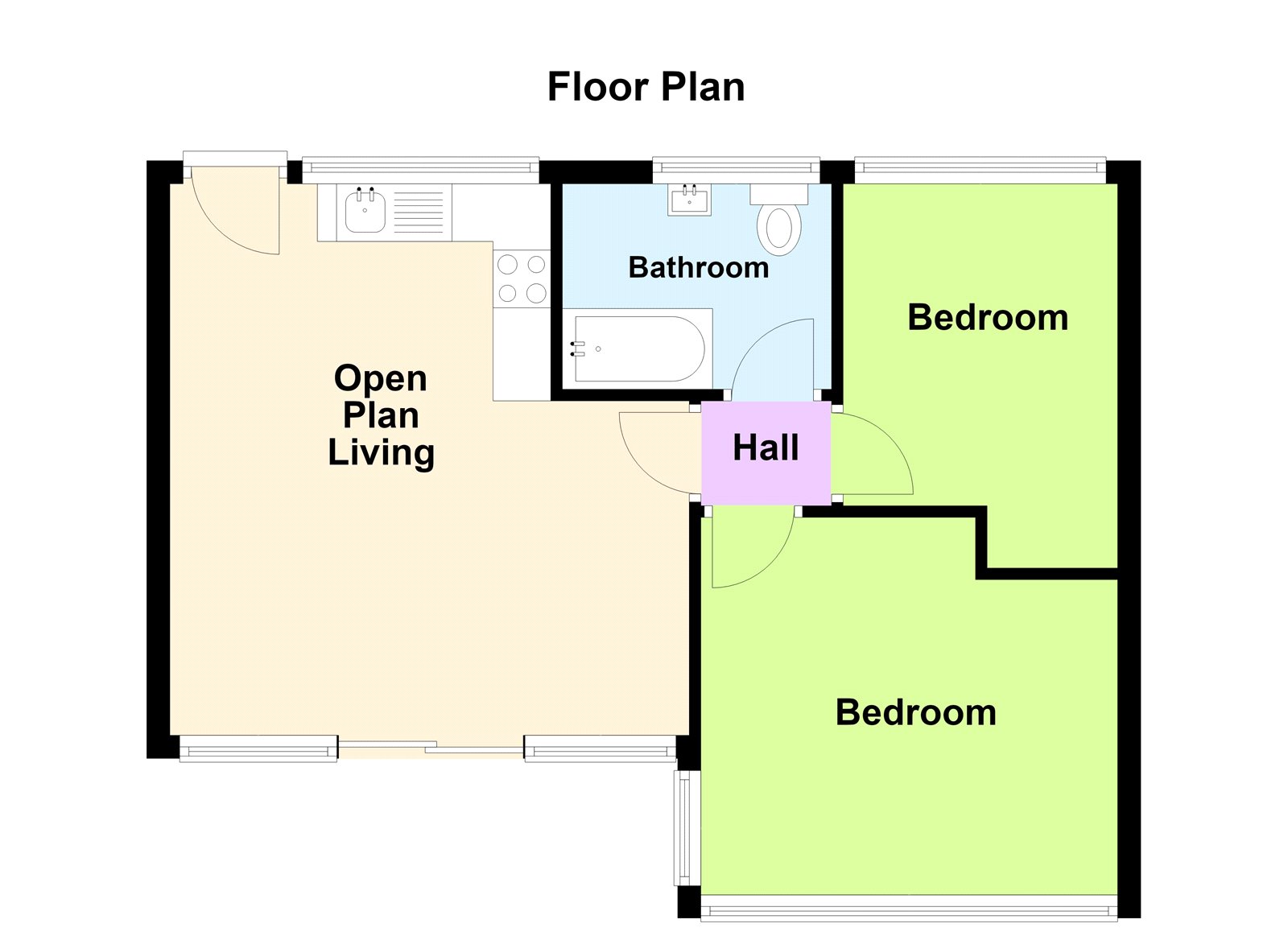 33, Folkstone Hill Chalets, Haverfordwest floorplan