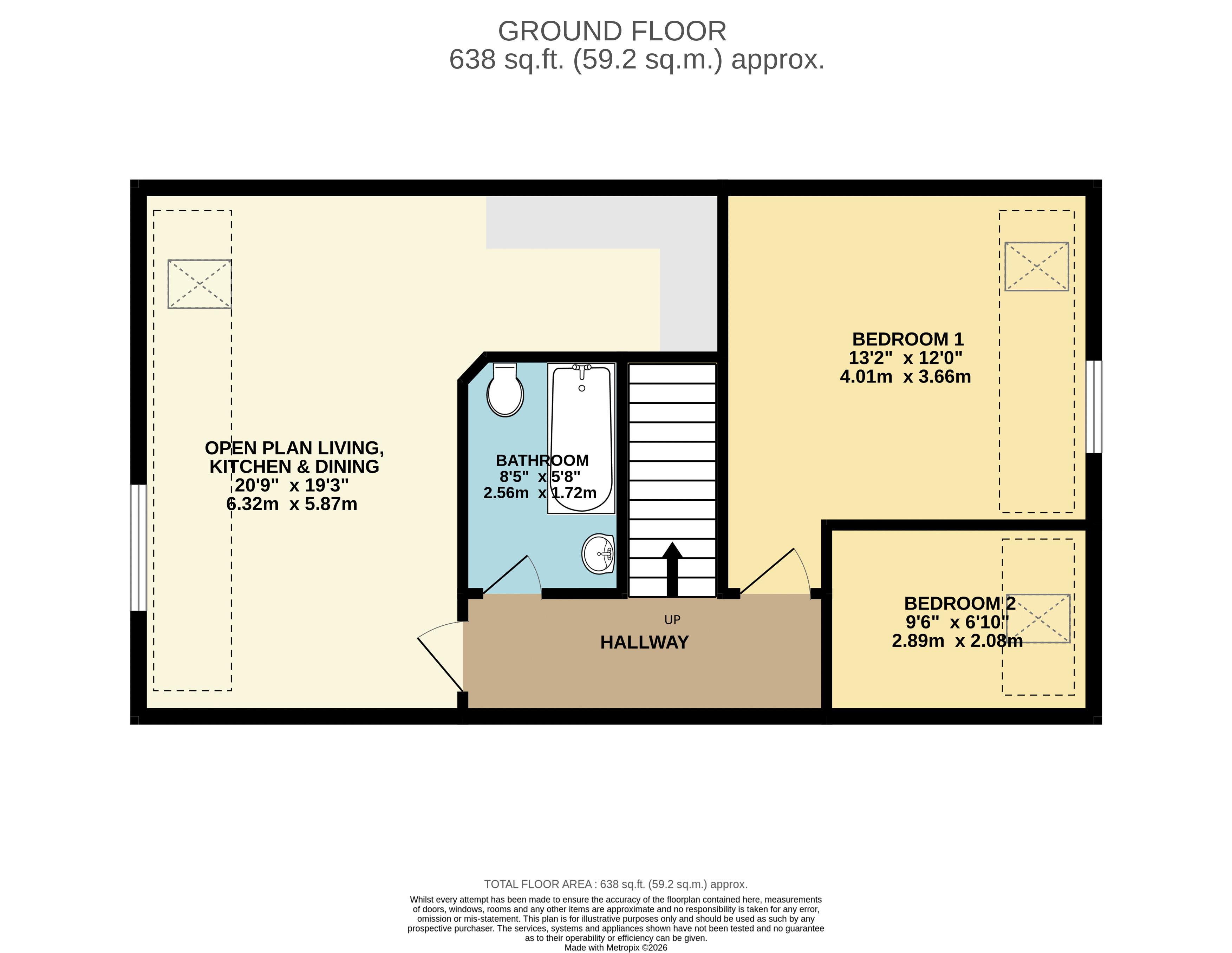 23, Forge Way, Lincoln floorplan