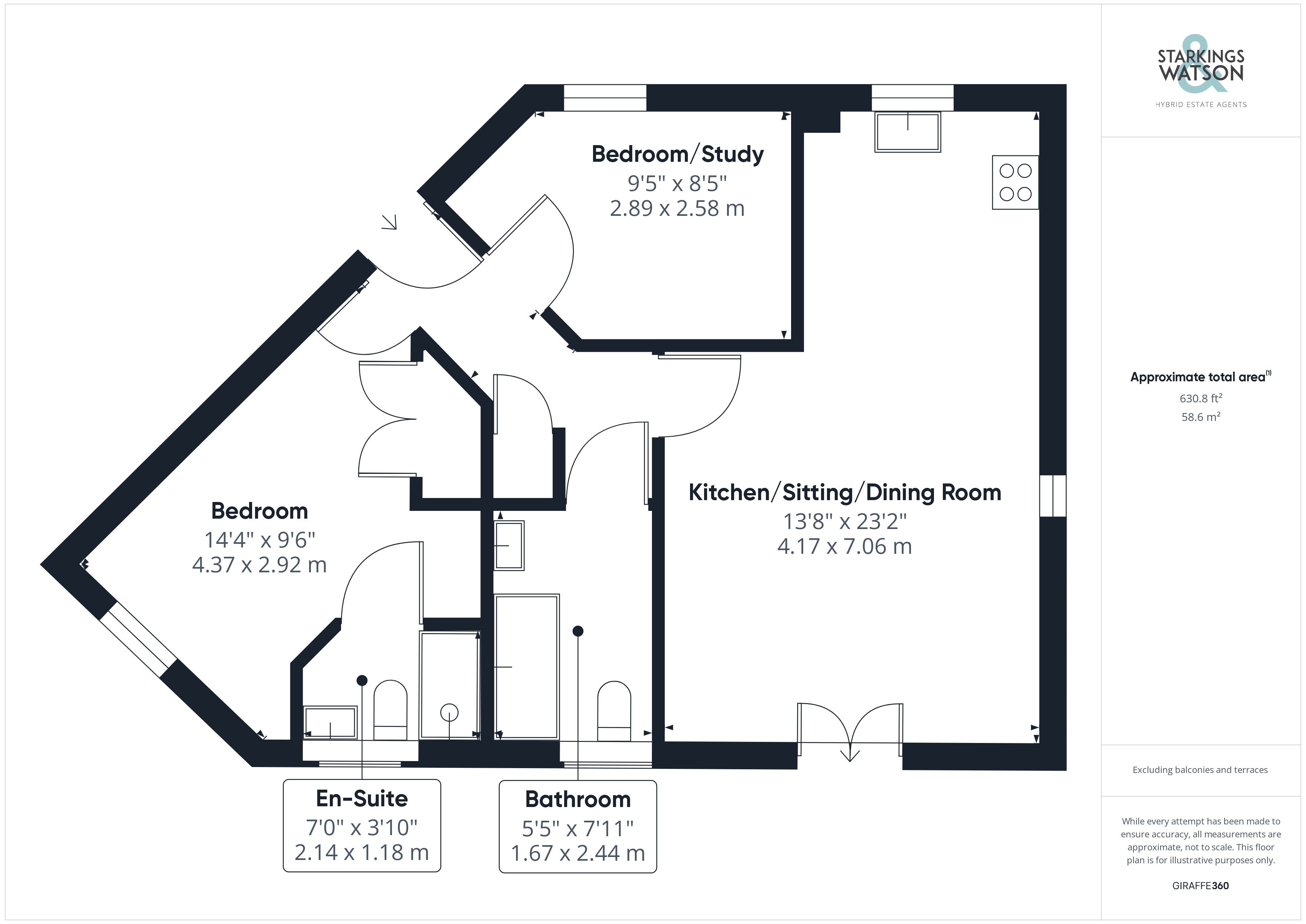 Falcon Crescent, Queens Hill, Norwich NR8, 2 bedroom flat for sale