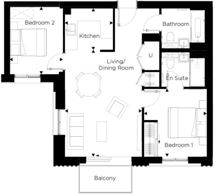 04.05 Union Court, The Exchange Watford, London floorplan
