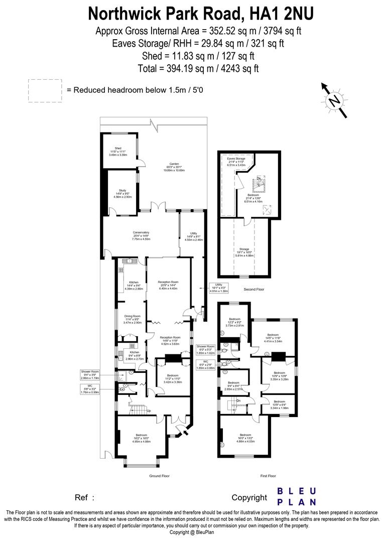 18, Northwick Park Road, Harrow floorplan