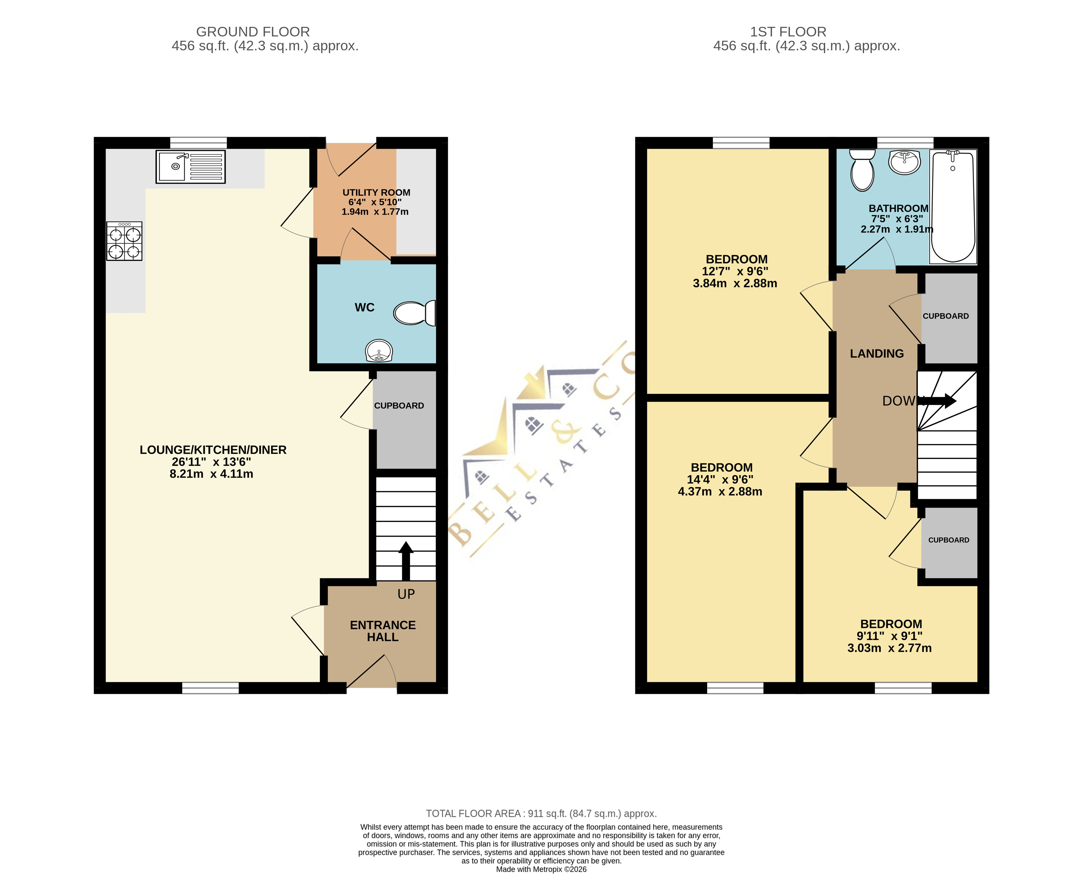34, Blackthorn Boulevard, Sheffield floorplan