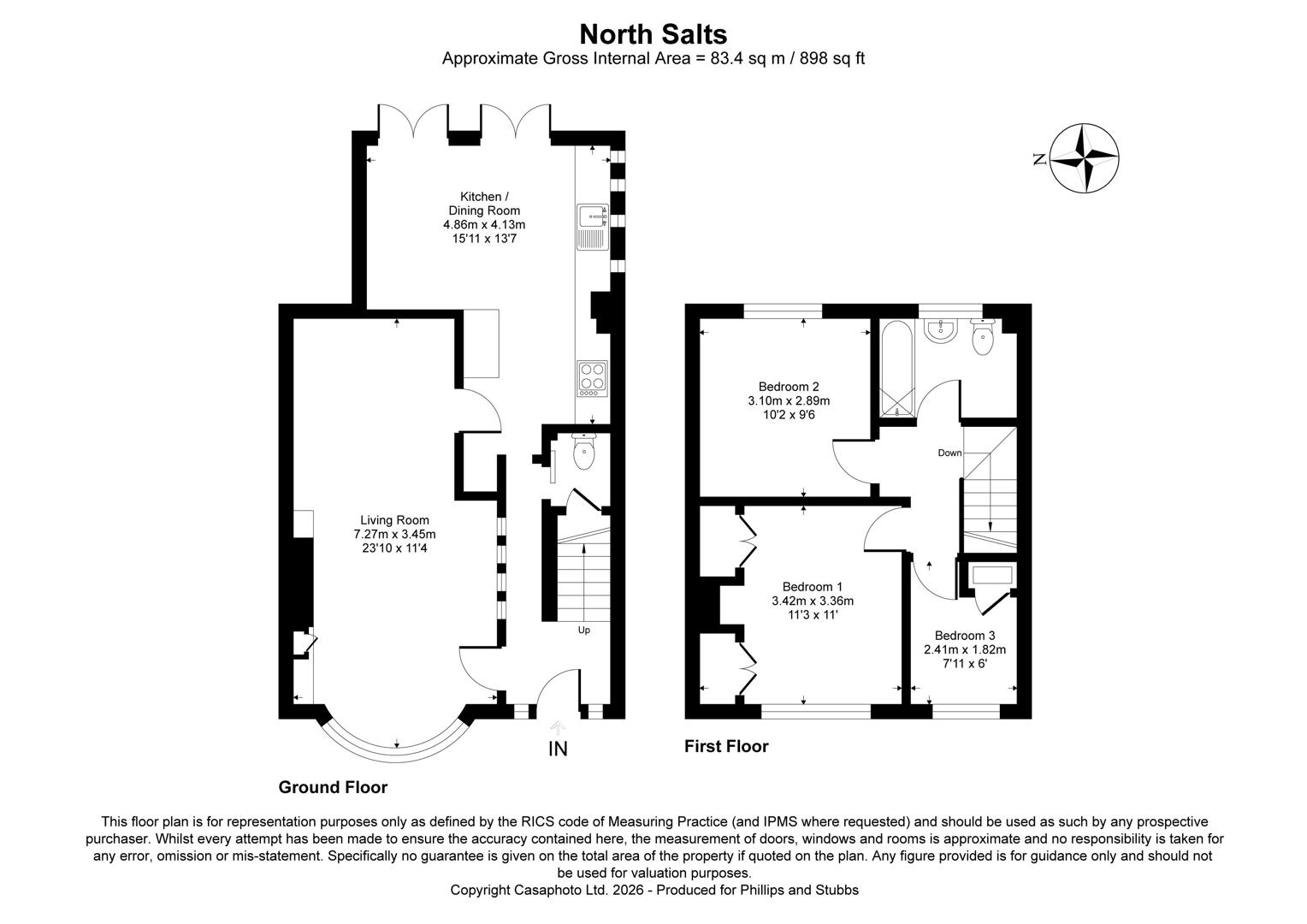 21, North Salts, East Sussex floorplan