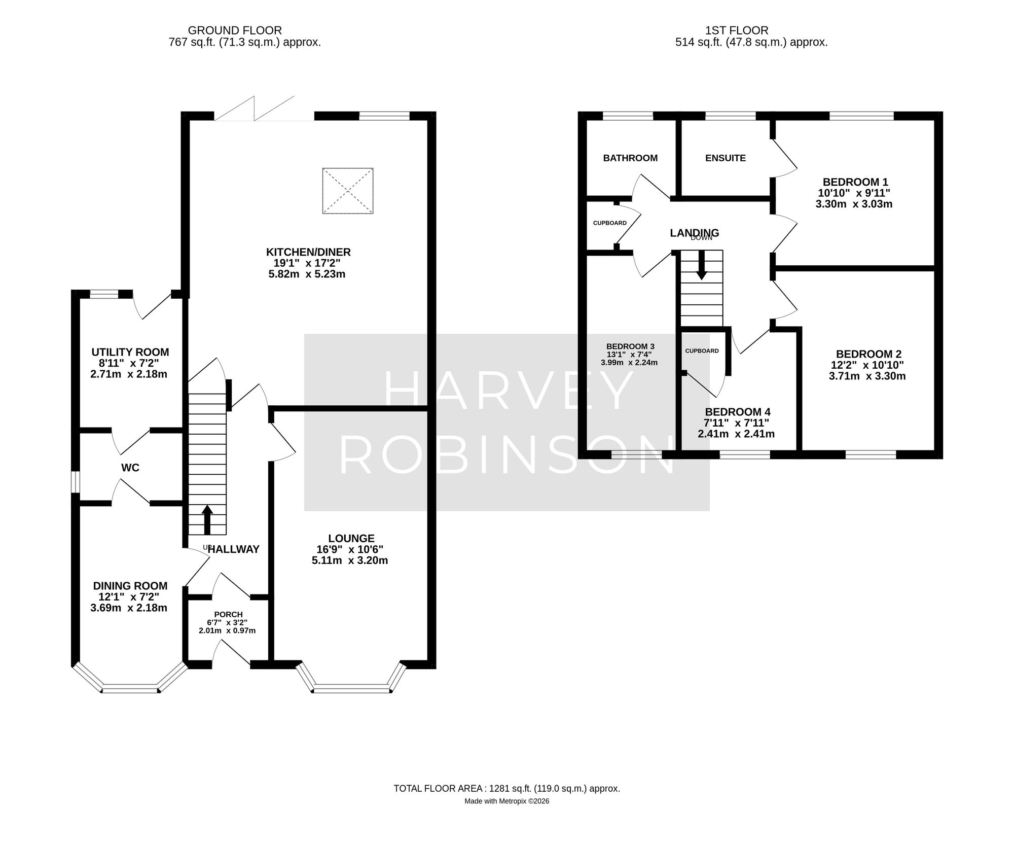 27 Bramley Avenue, St. Ives floorplan