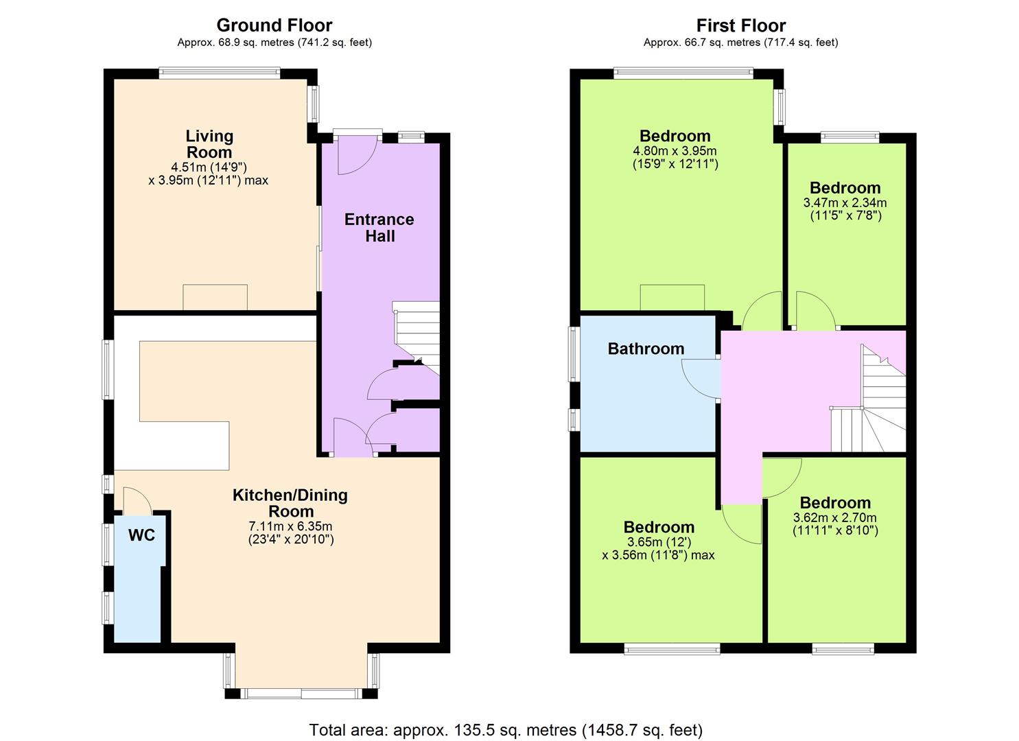 4, Lansdowne Close, Worthing floorplan