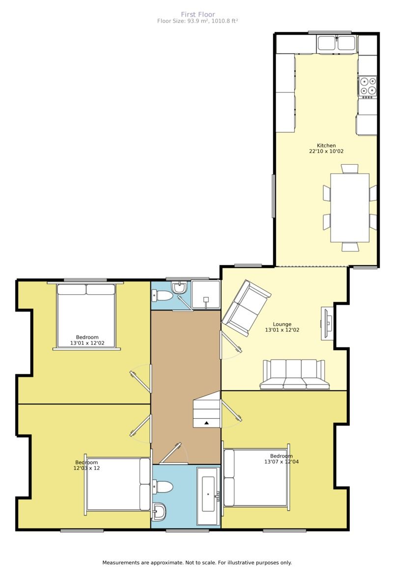 3 Bedrooms Flat to rent in Eridge Road, Tunbridge Wells TN4