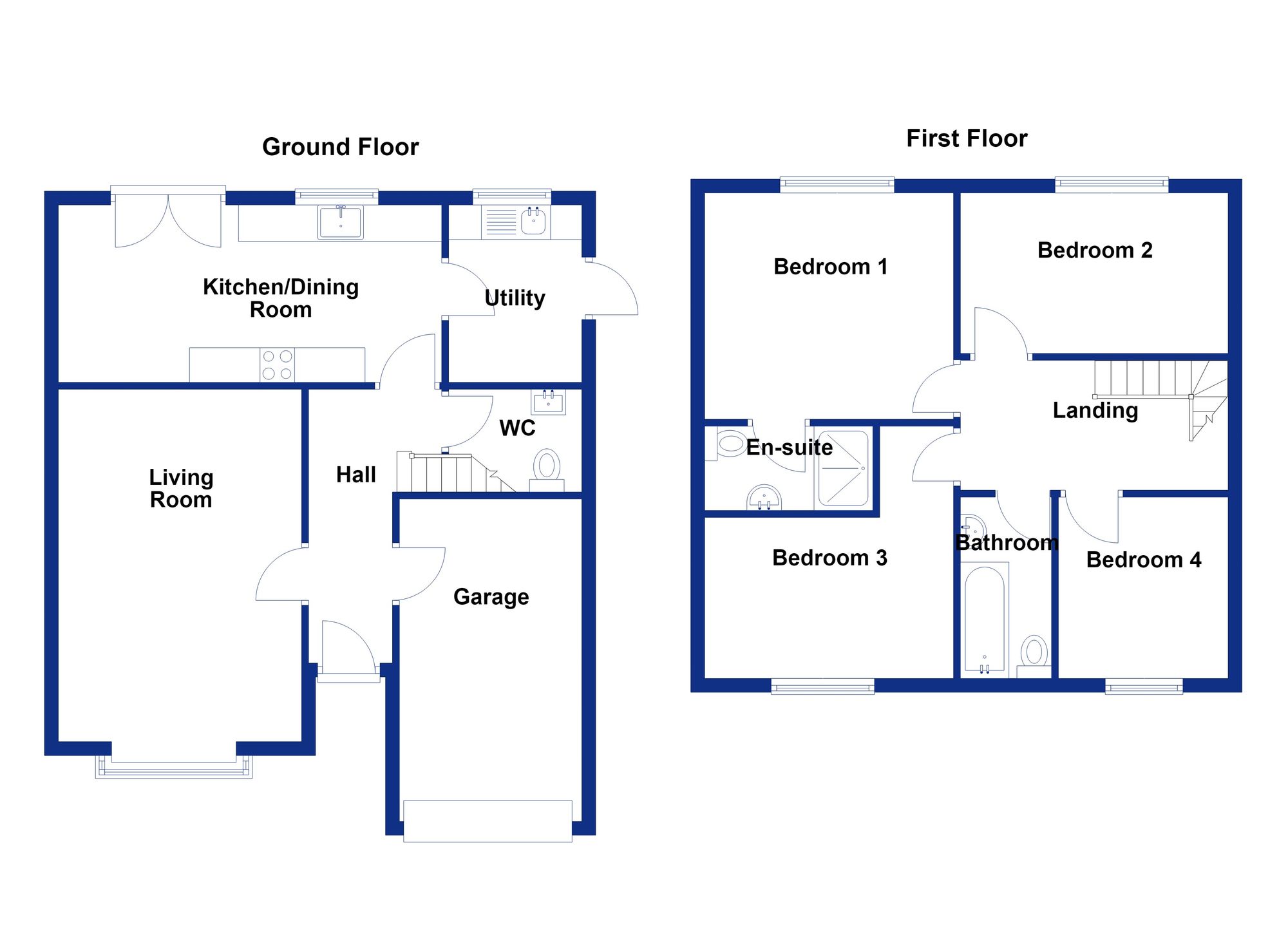 24 Oakeneaves Avenue, Rossendale floorplan