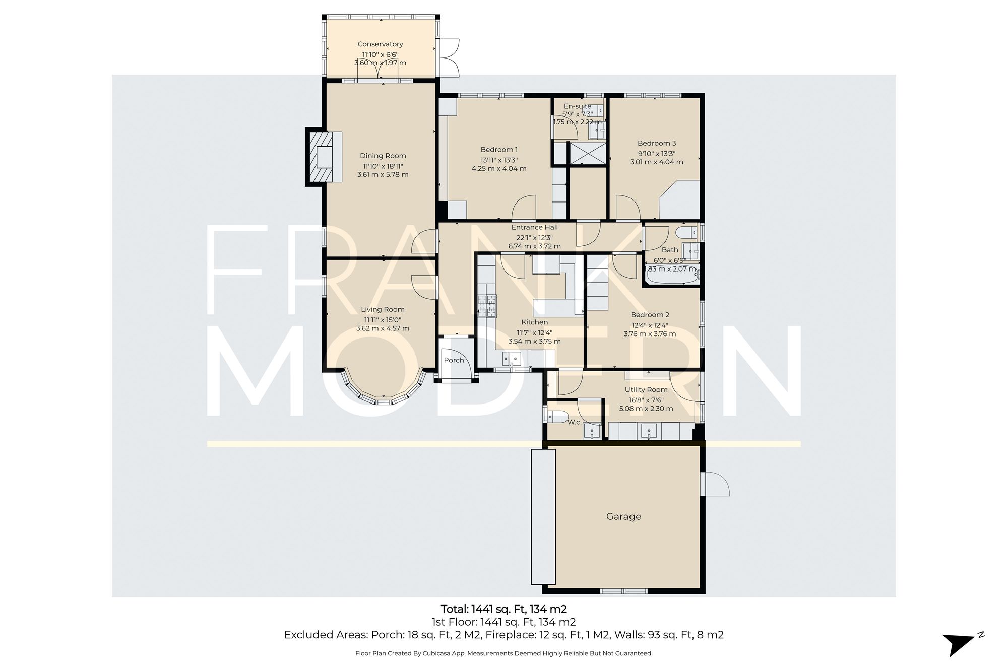 17 Riverside Mead, Peterborough floorplan