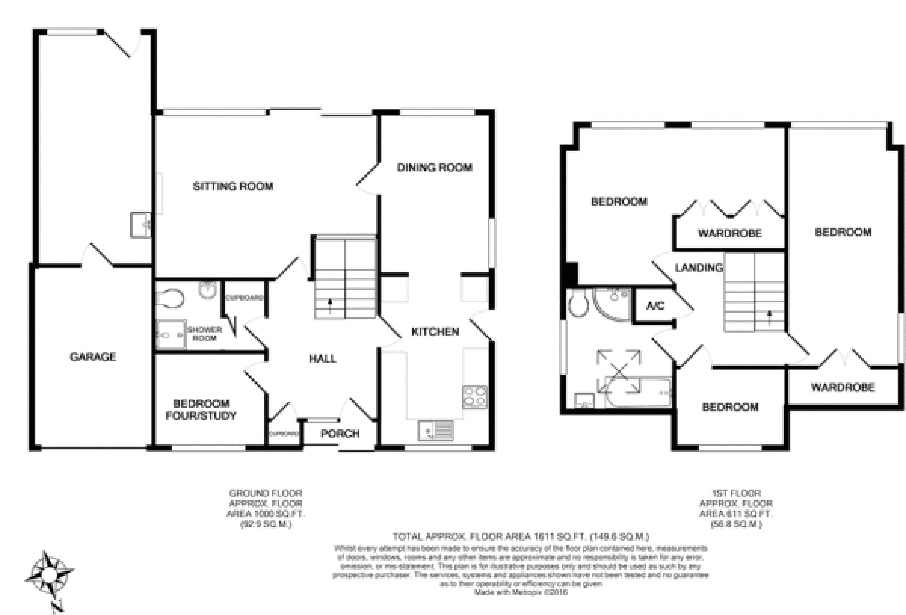 Sidcot Lane, North Somerset BS25, 4 bedroom detached house