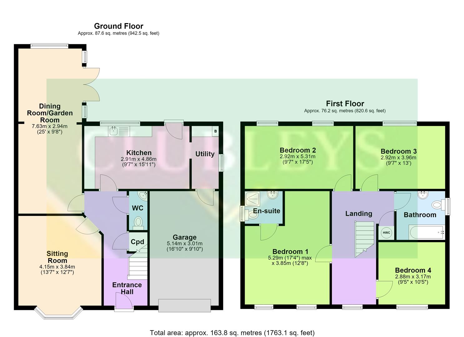 5, Chapel Garth, Holme On Spalding Moor floorplan