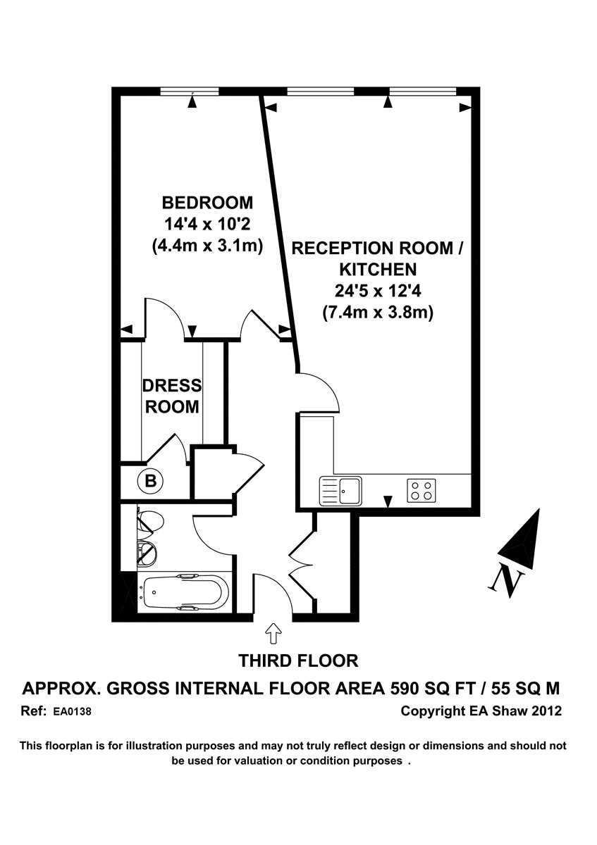 1 Bedrooms Flat to rent in Great Marlborough Street, Soho W1F