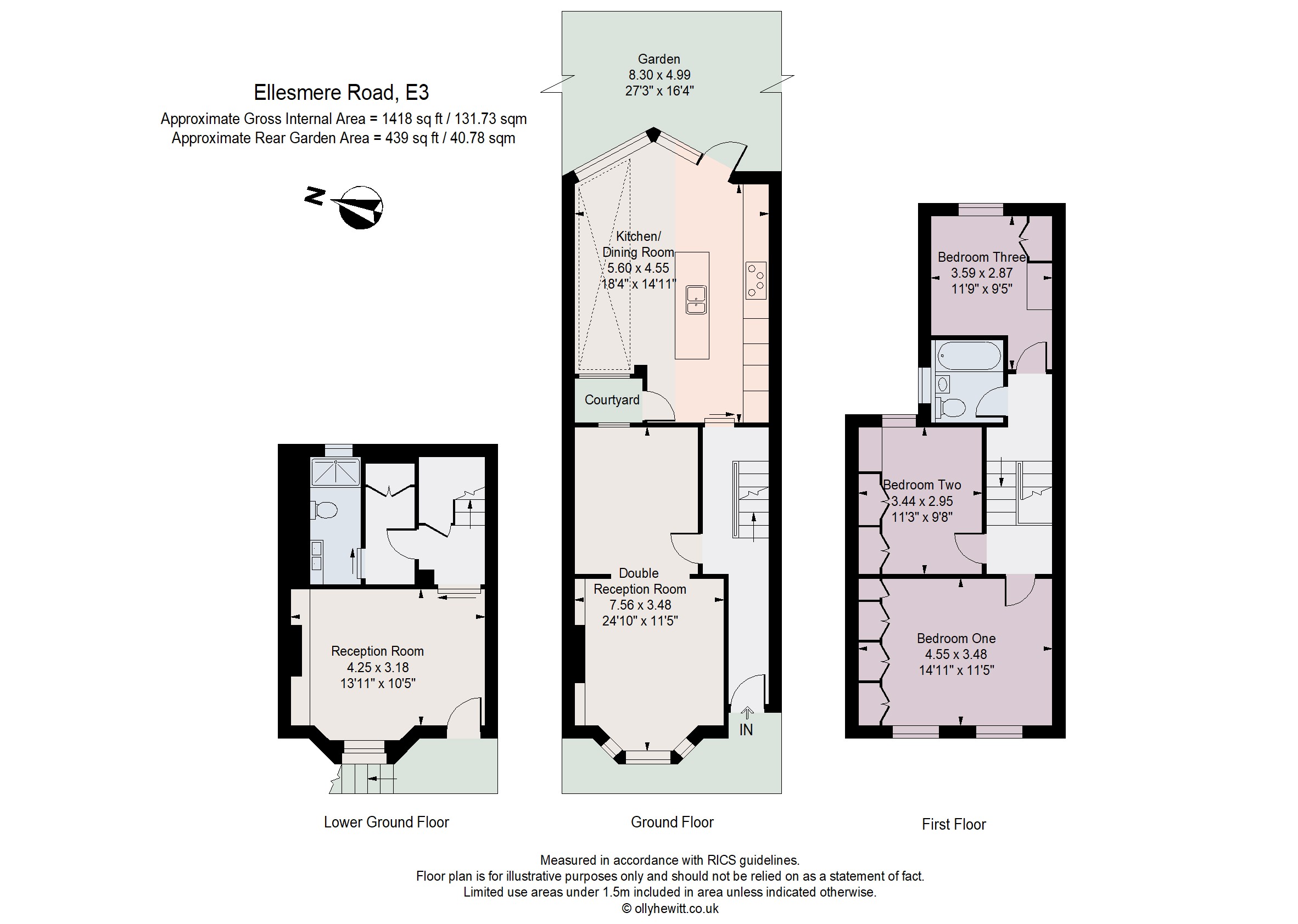 Ellesmere Road, London floorplan