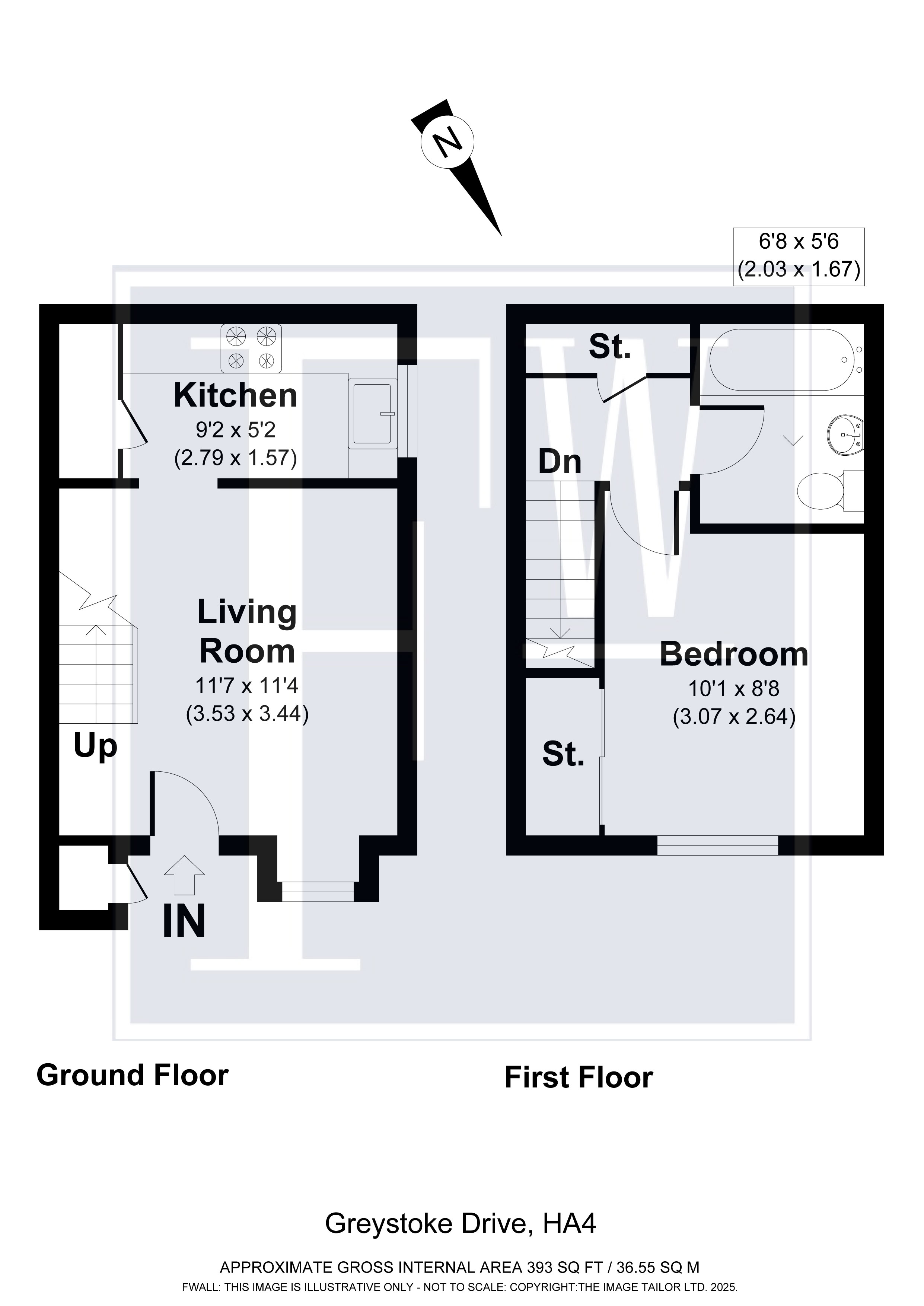 90, Greystoke Drive, Ruislip floorplan