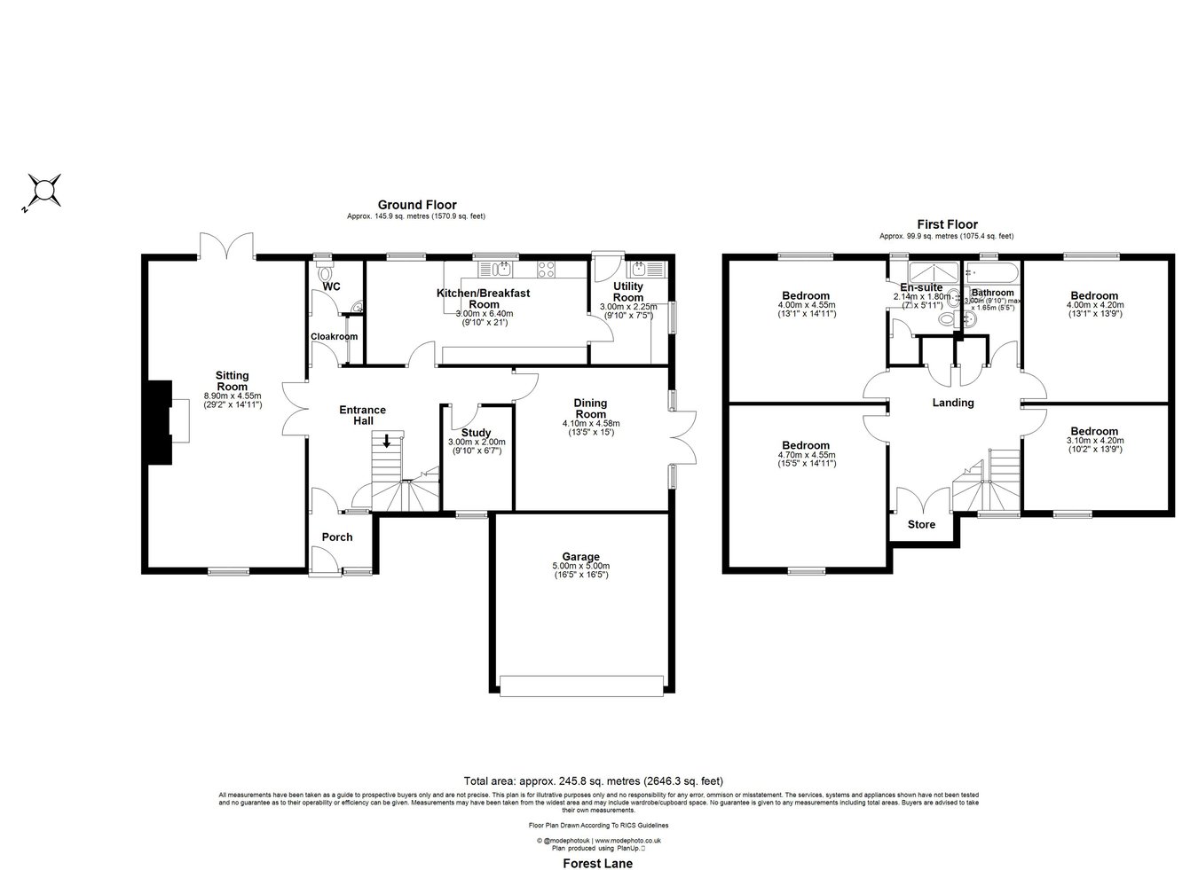 40, Forest Lane, Martlesham Heath floorplan