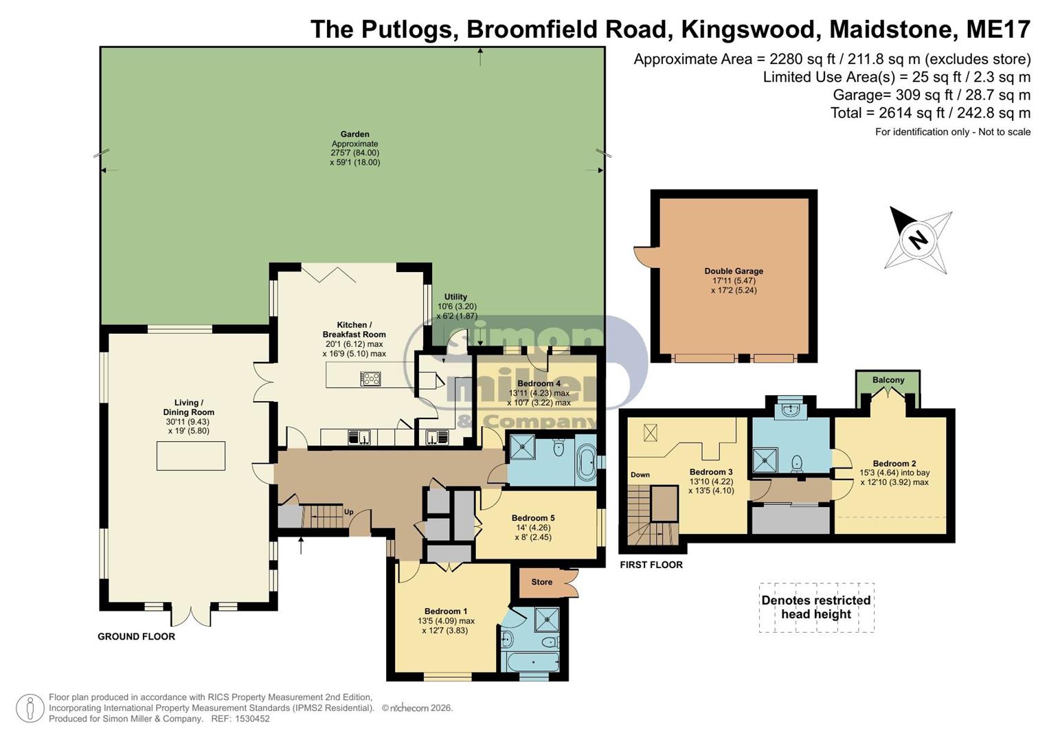 Broomfield Road, Maidstone floorplan