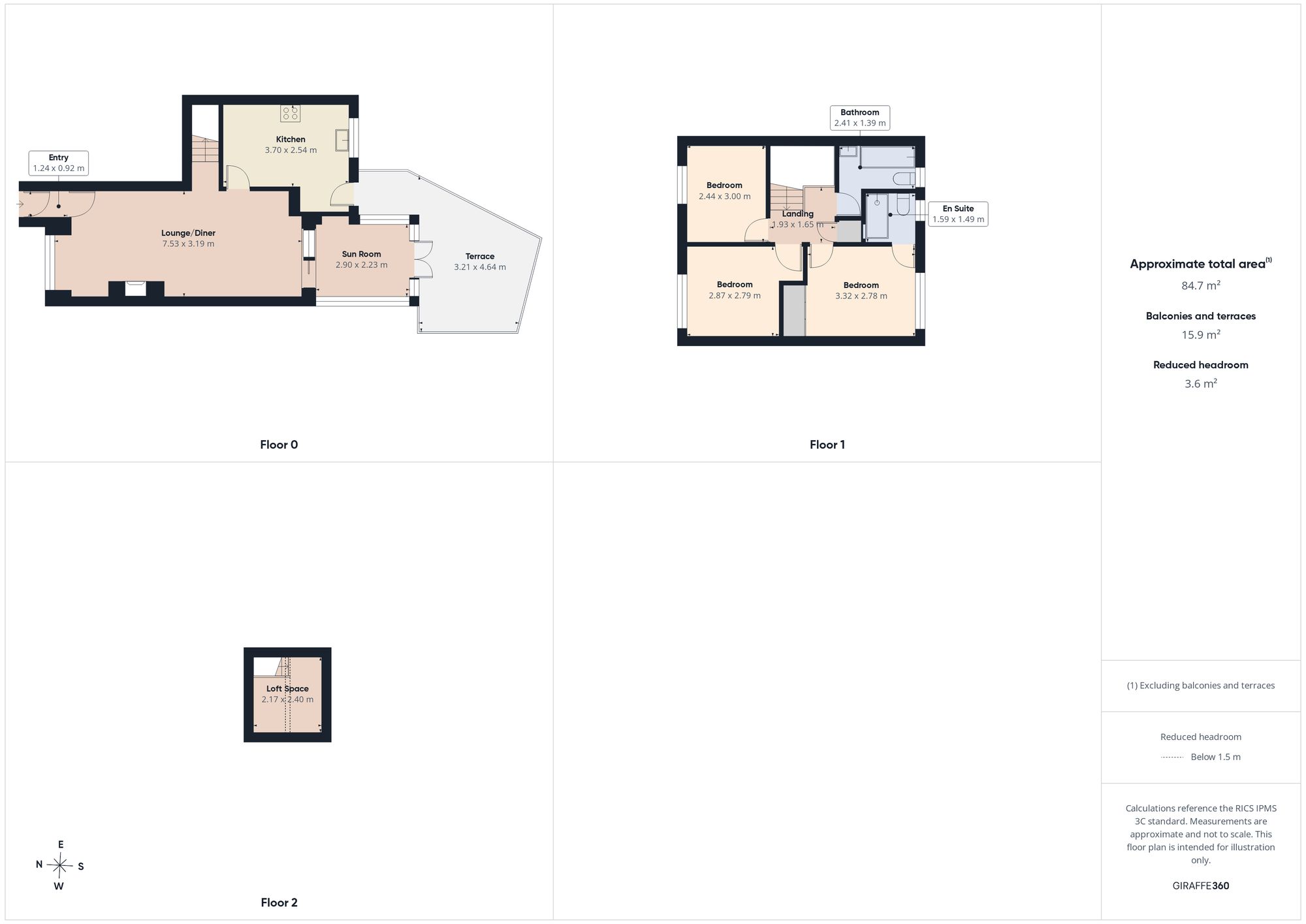 17 Whernside Close, Washington floorplan