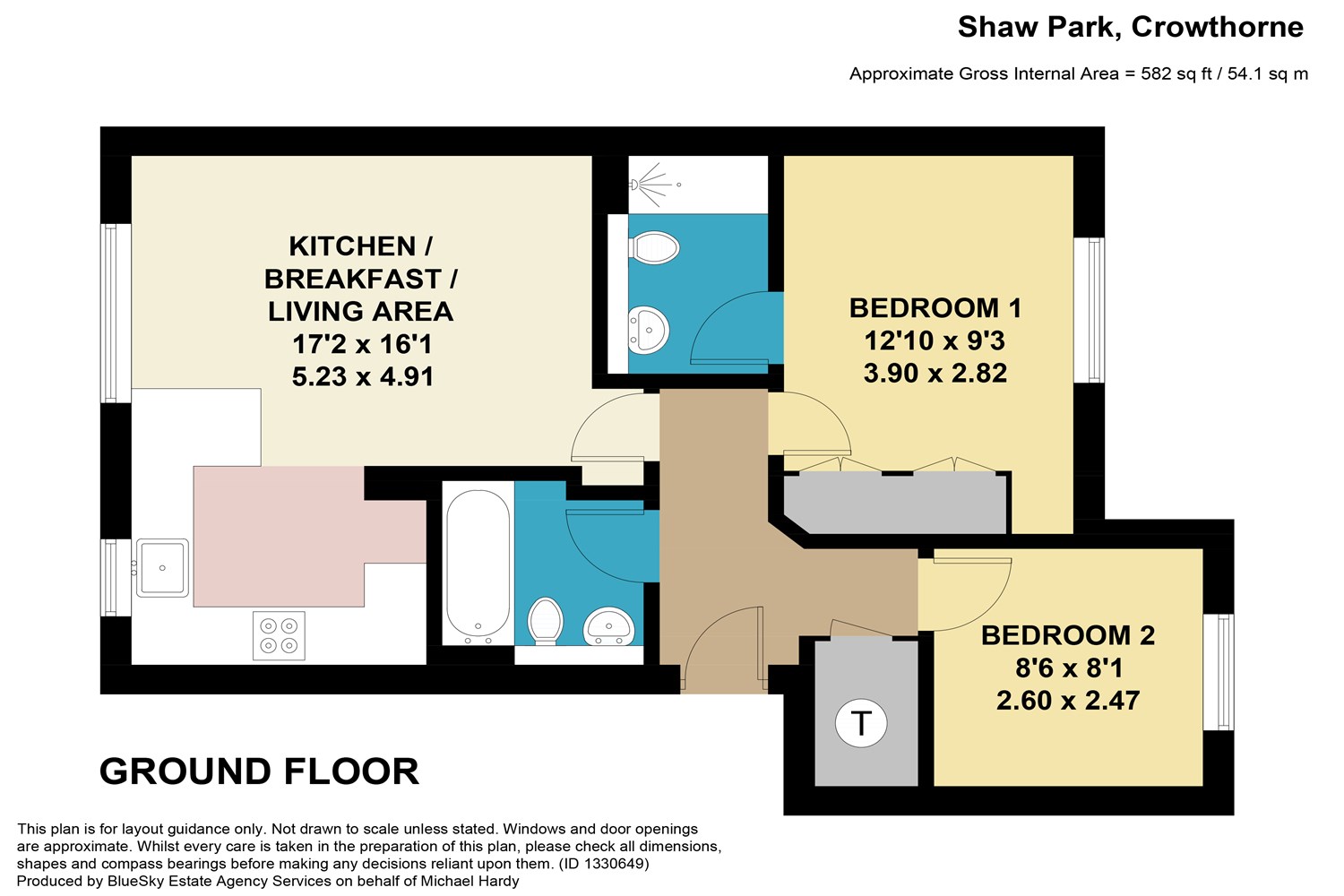 48 Shaw Park, Crowthorne floorplan
