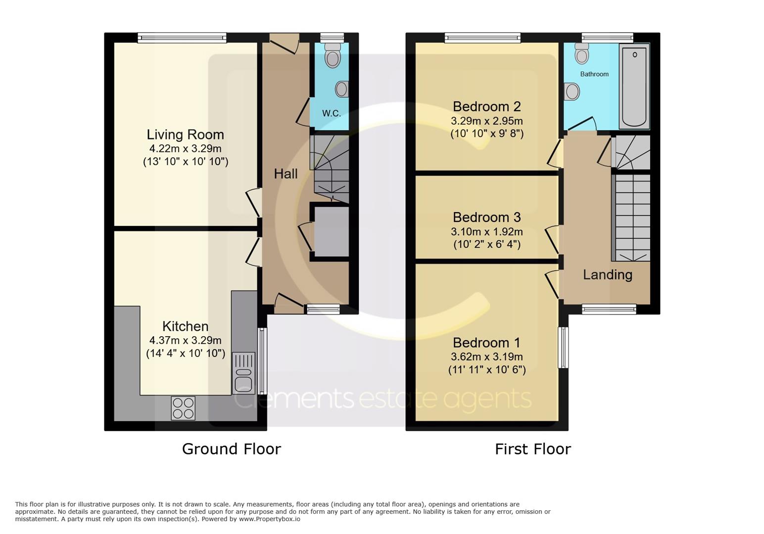 11, The Bounce, Hemel Hempstead floorplan