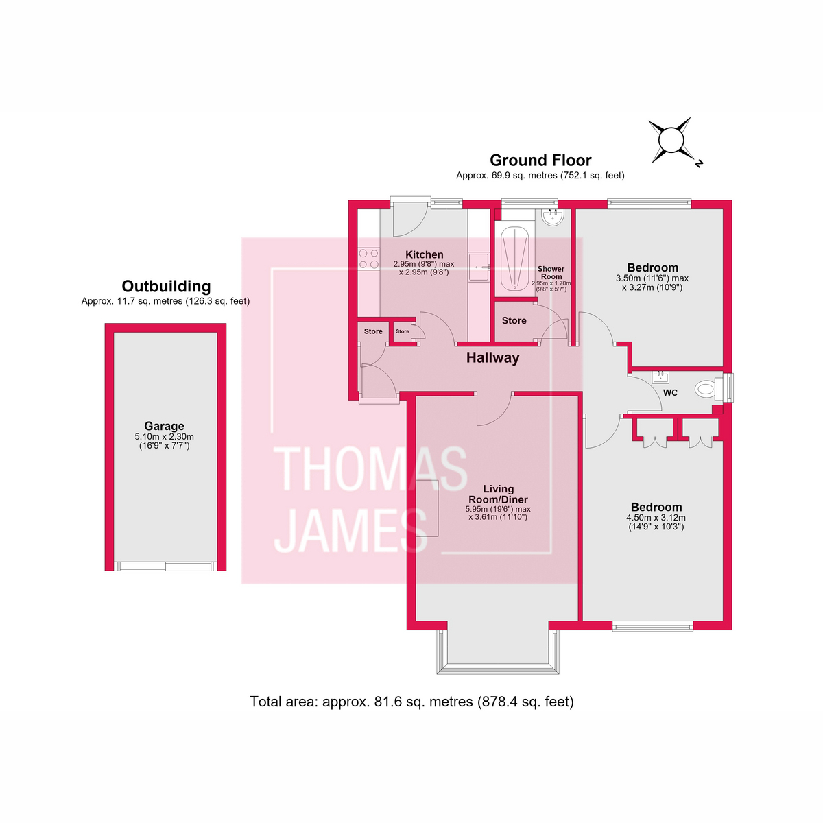 Wellington Road, Enfield floorplan
