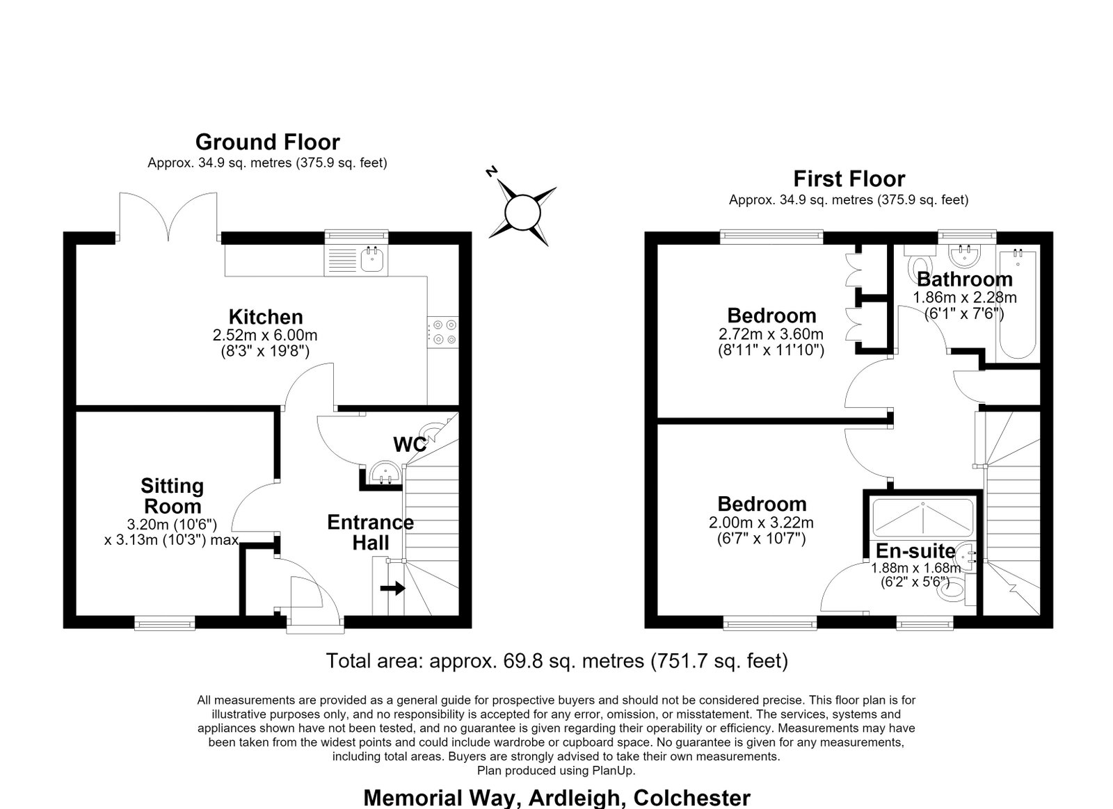 26, Memorial Way, Colchester floorplan