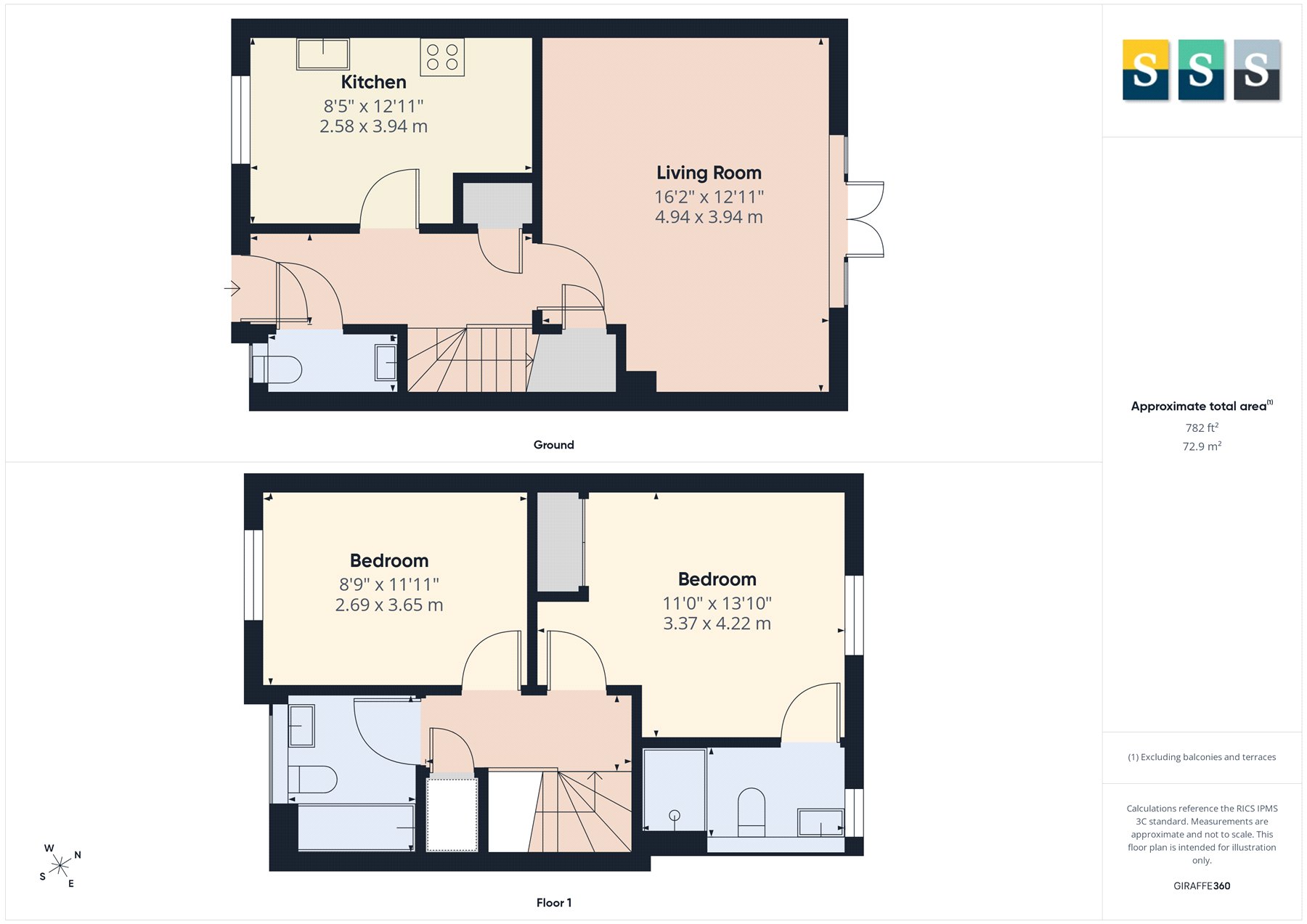 70, Ridges Rise, Camberley floorplan