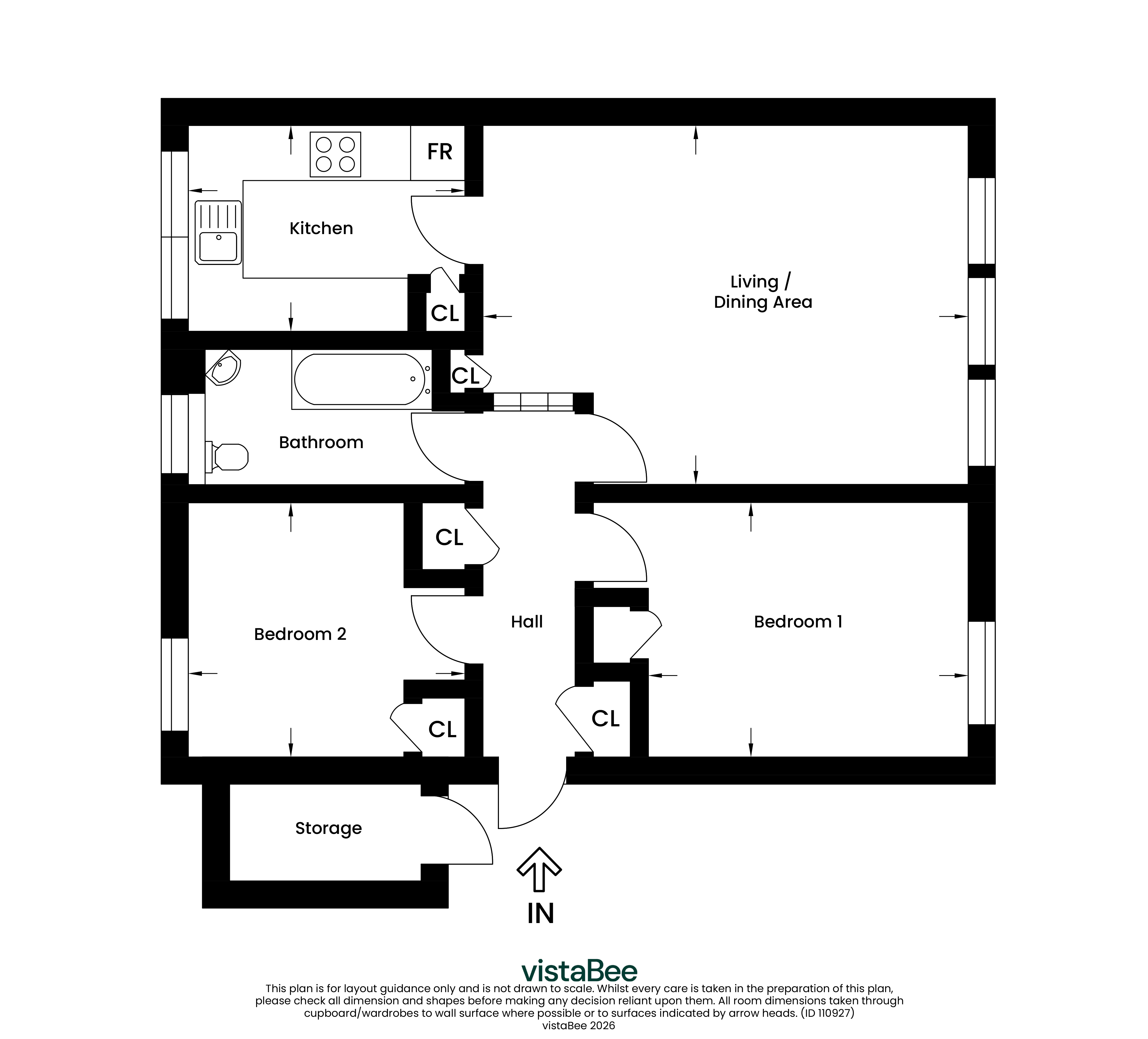 1E,, Hilton Road, Glasgow floorplan