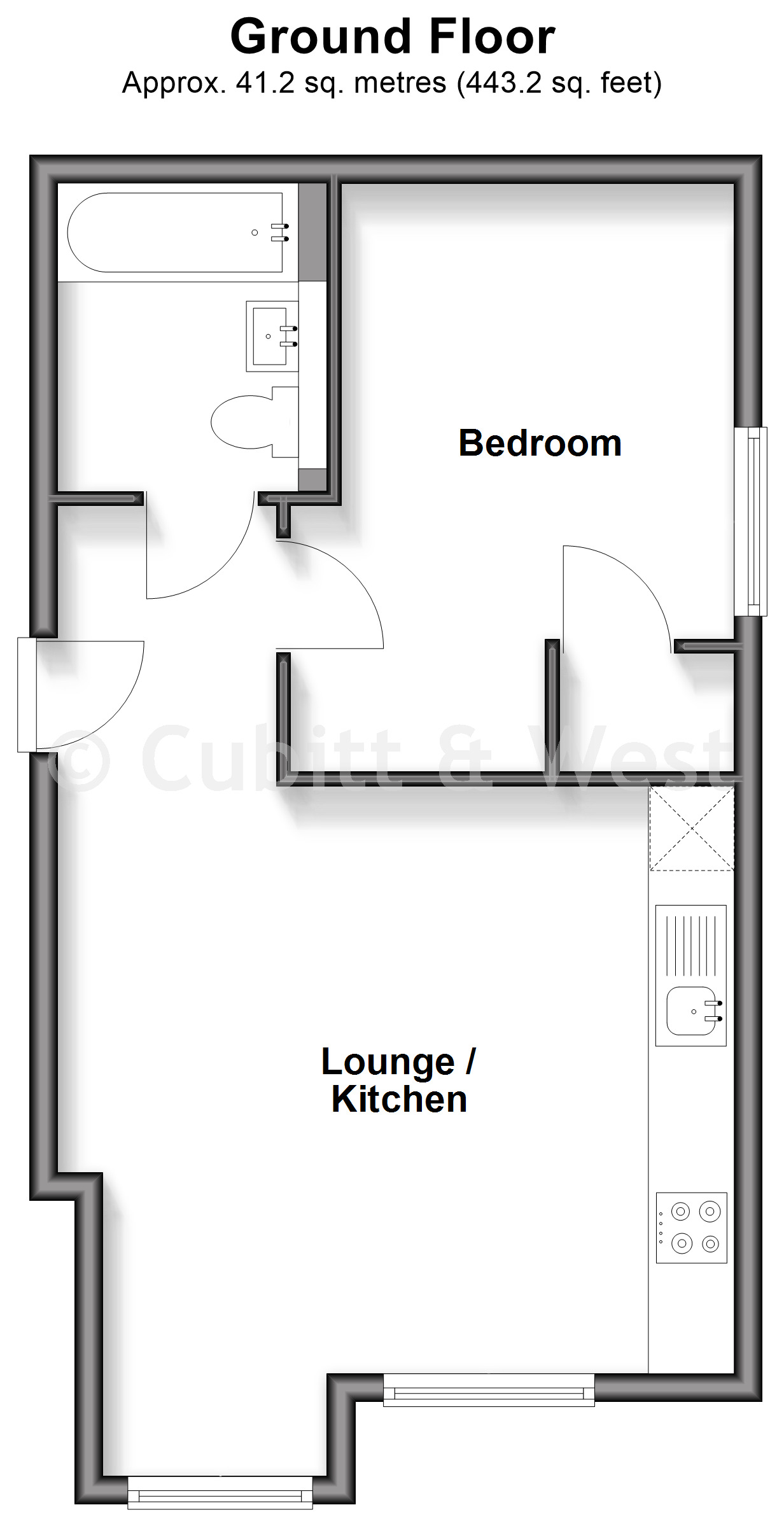 4, Rose Hill, Sutton floorplan