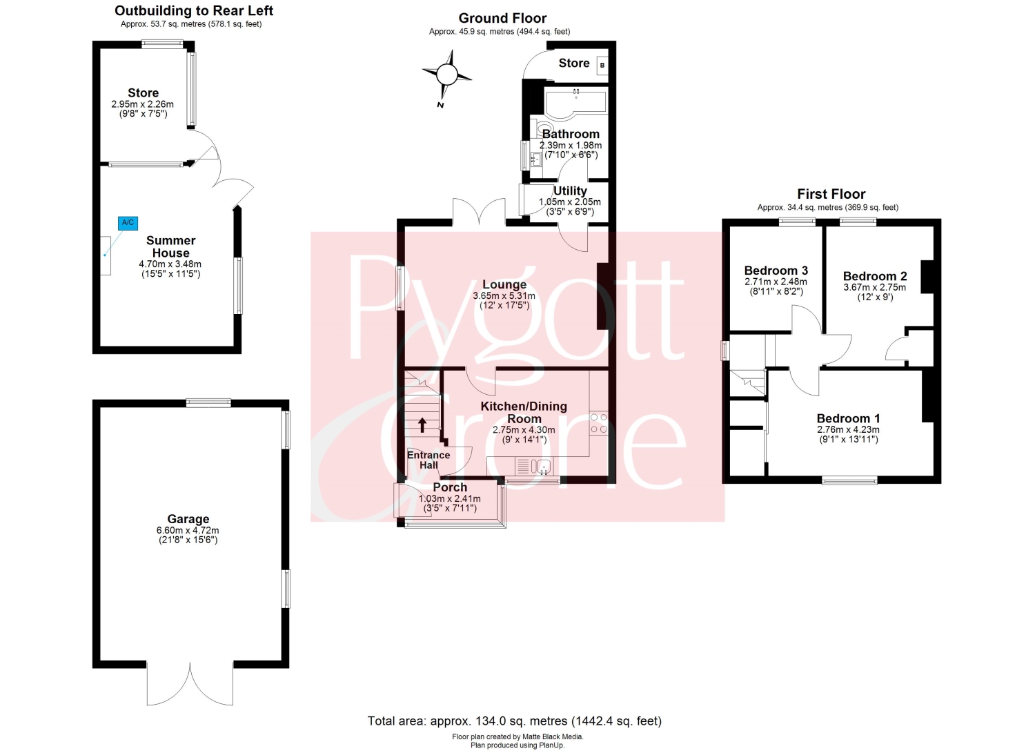 3, Newlands Road, Spalding floorplan