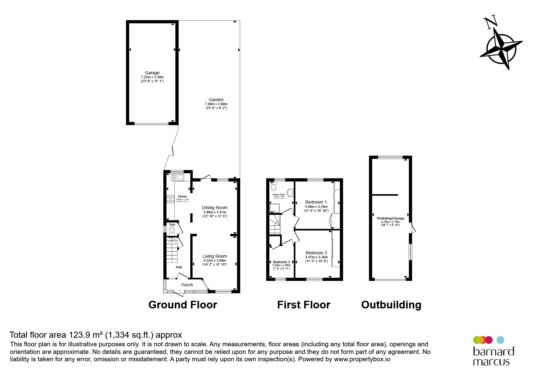 354, Bedfont Lane, Feltham floorplan