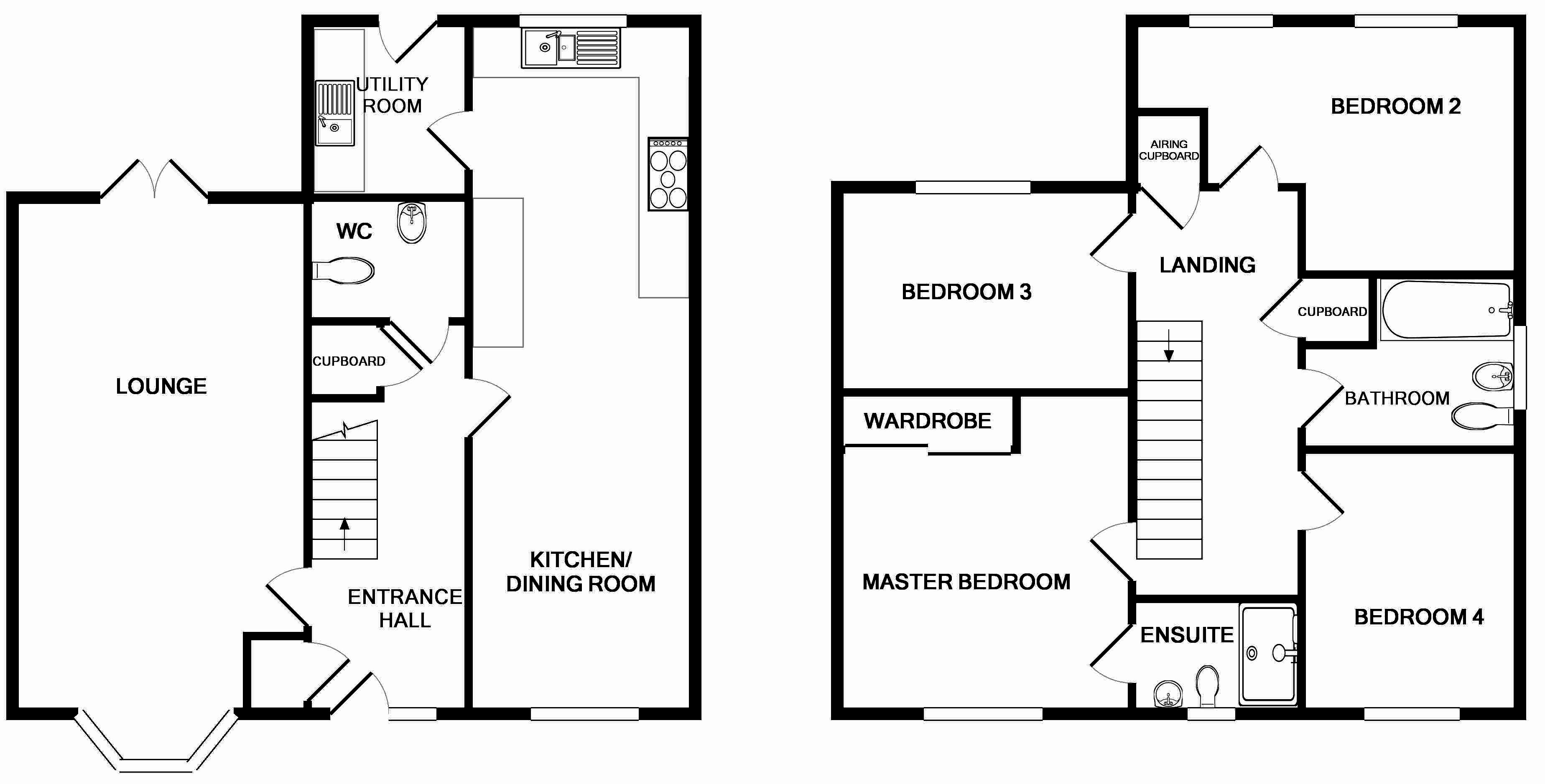 4 Bedrooms Detached house for sale in Rosecomb, Royston SG8