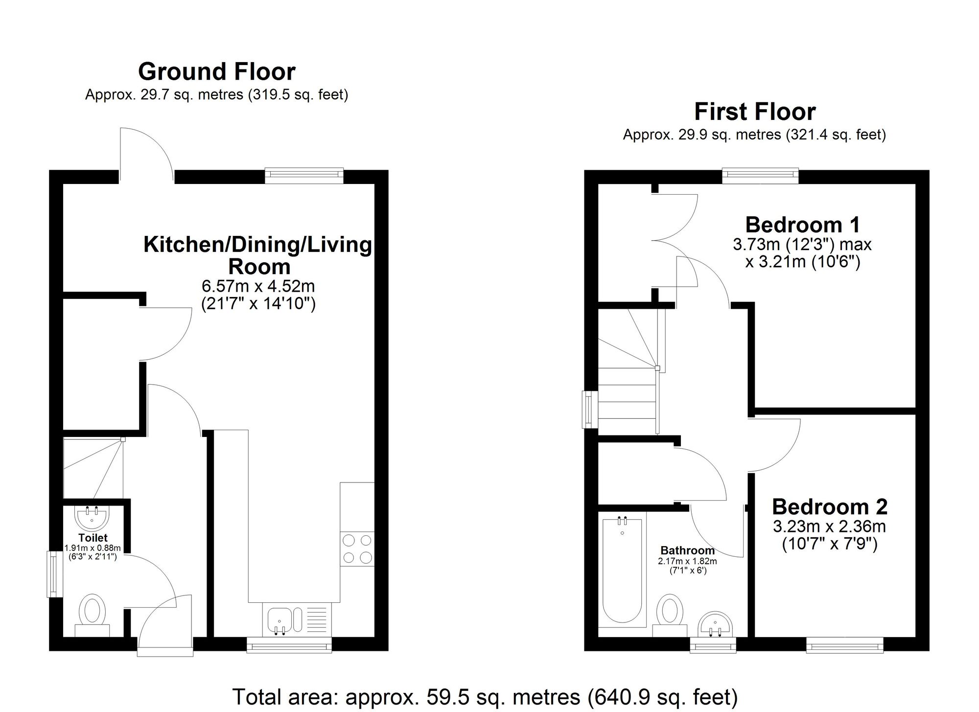 12 Bluebell Way, Bury St. Edmunds floorplan