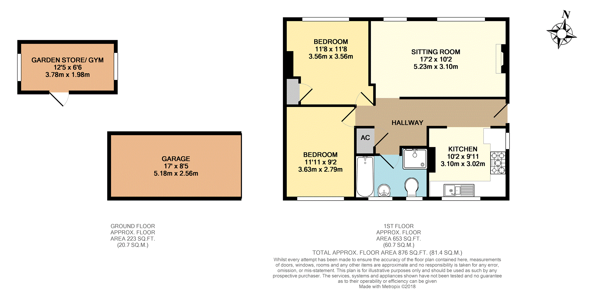 2 Bedrooms Maisonette for sale in Ninehams Road, Caterham CR3