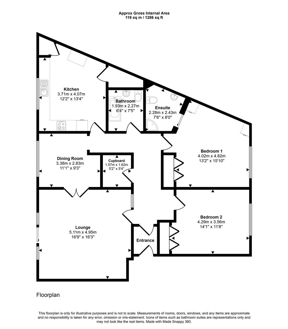 Bishops Court Knoll Hill Sneyd Park, Bristol floorplan