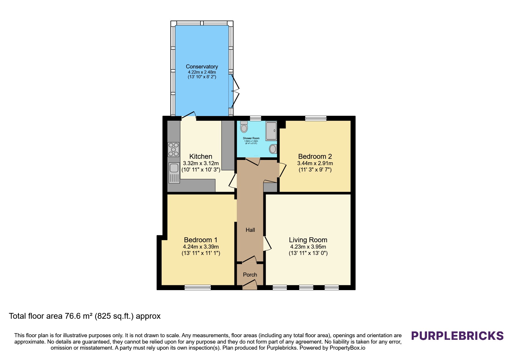 Arden Avenue, Glasgow floorplan