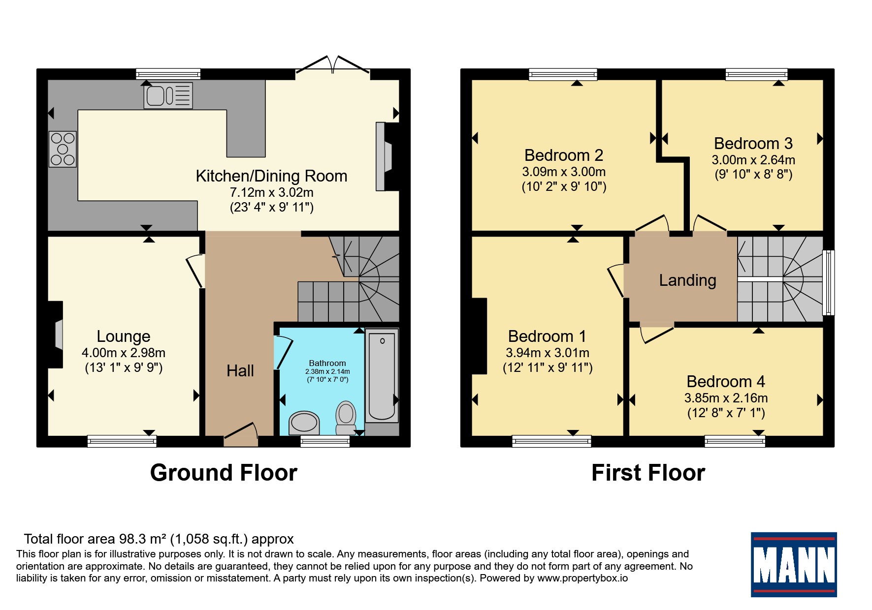 10, Sixth Avenue, Hampshire floorplan