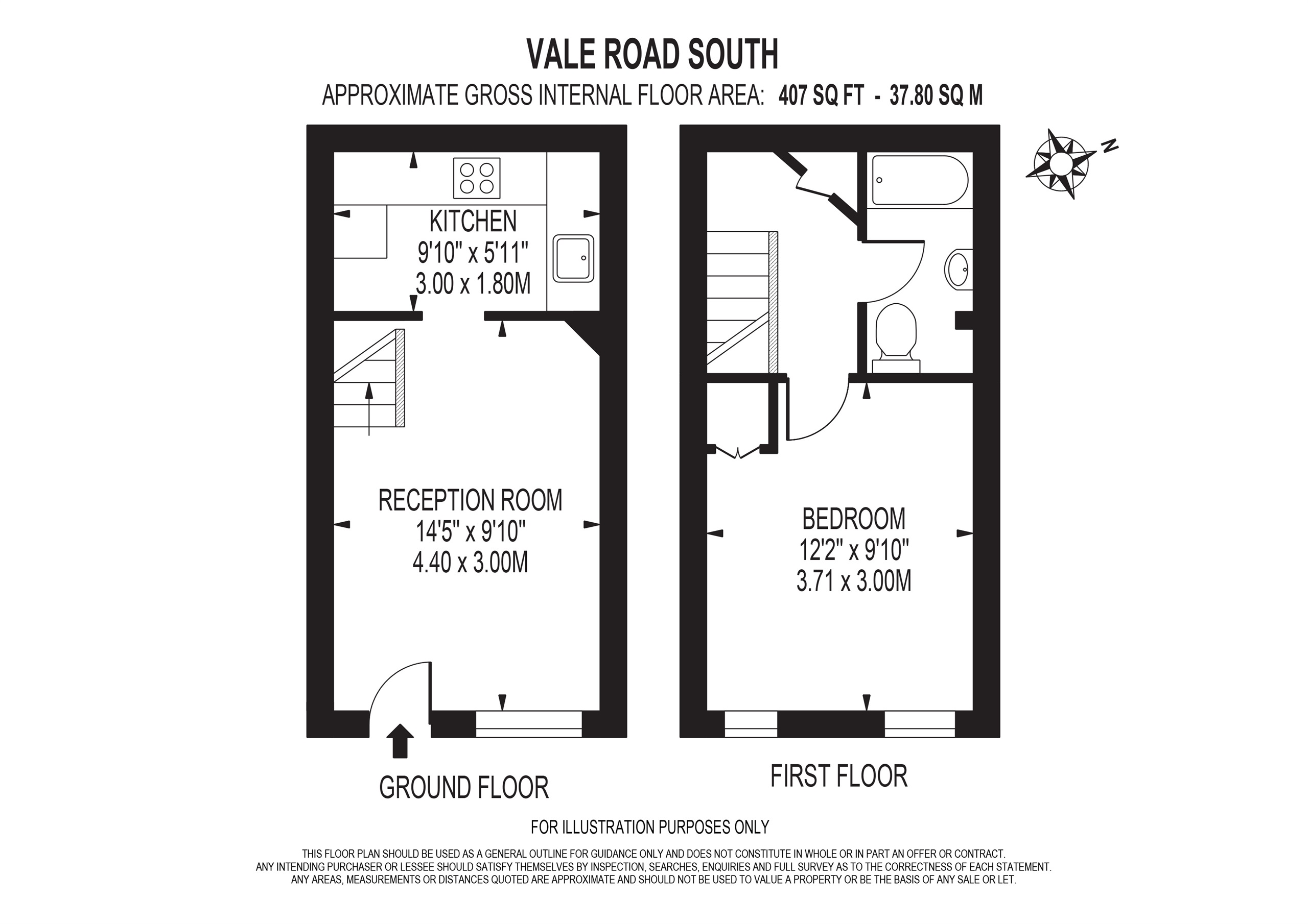 Vale Road South, Surbiton floorplan