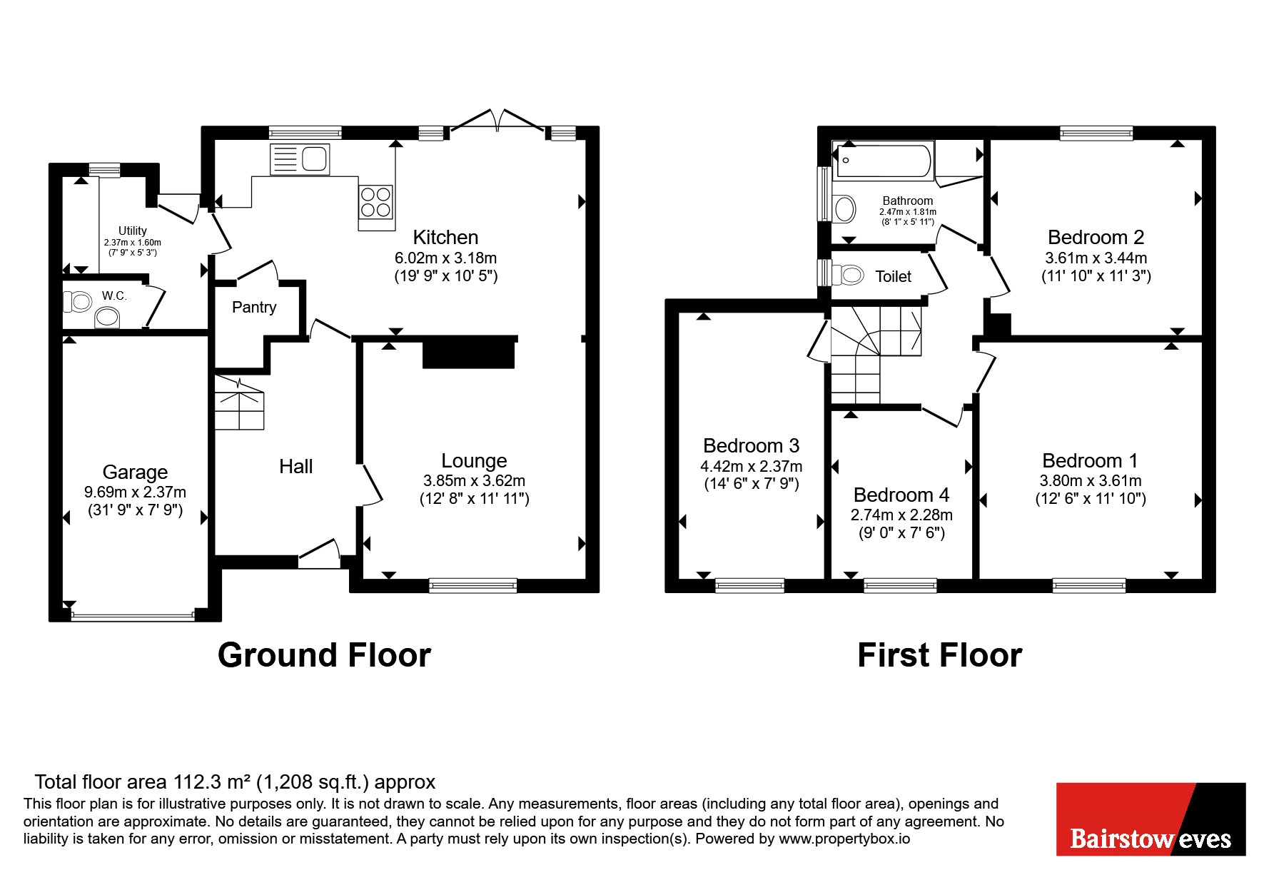 7, Summercourt Drive, Nottingham floorplan