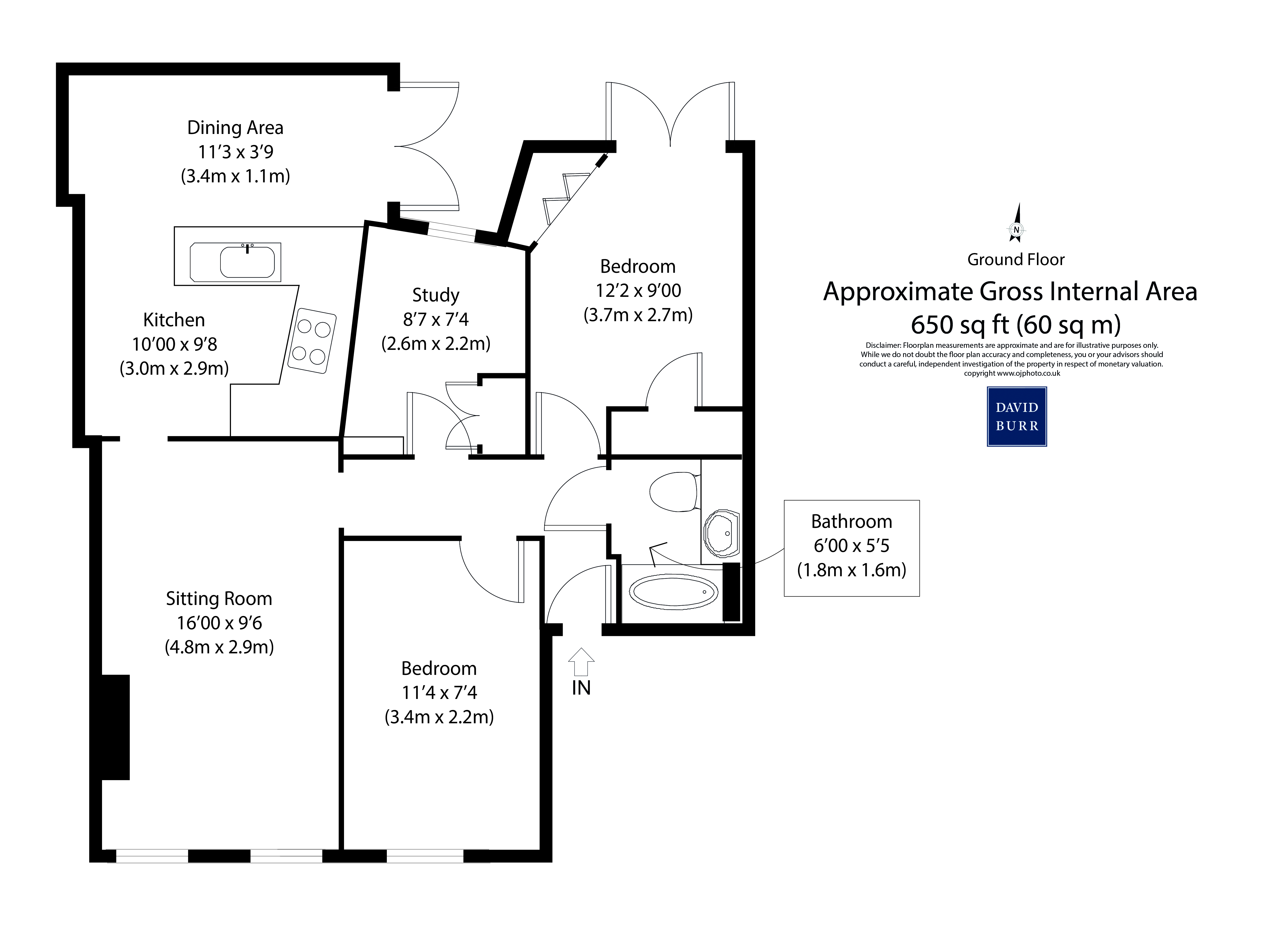 3, Churchgate Street, Bury St. Edmunds floorplan