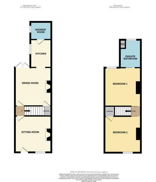 47, Saxon Road, Lowestoft floorplan