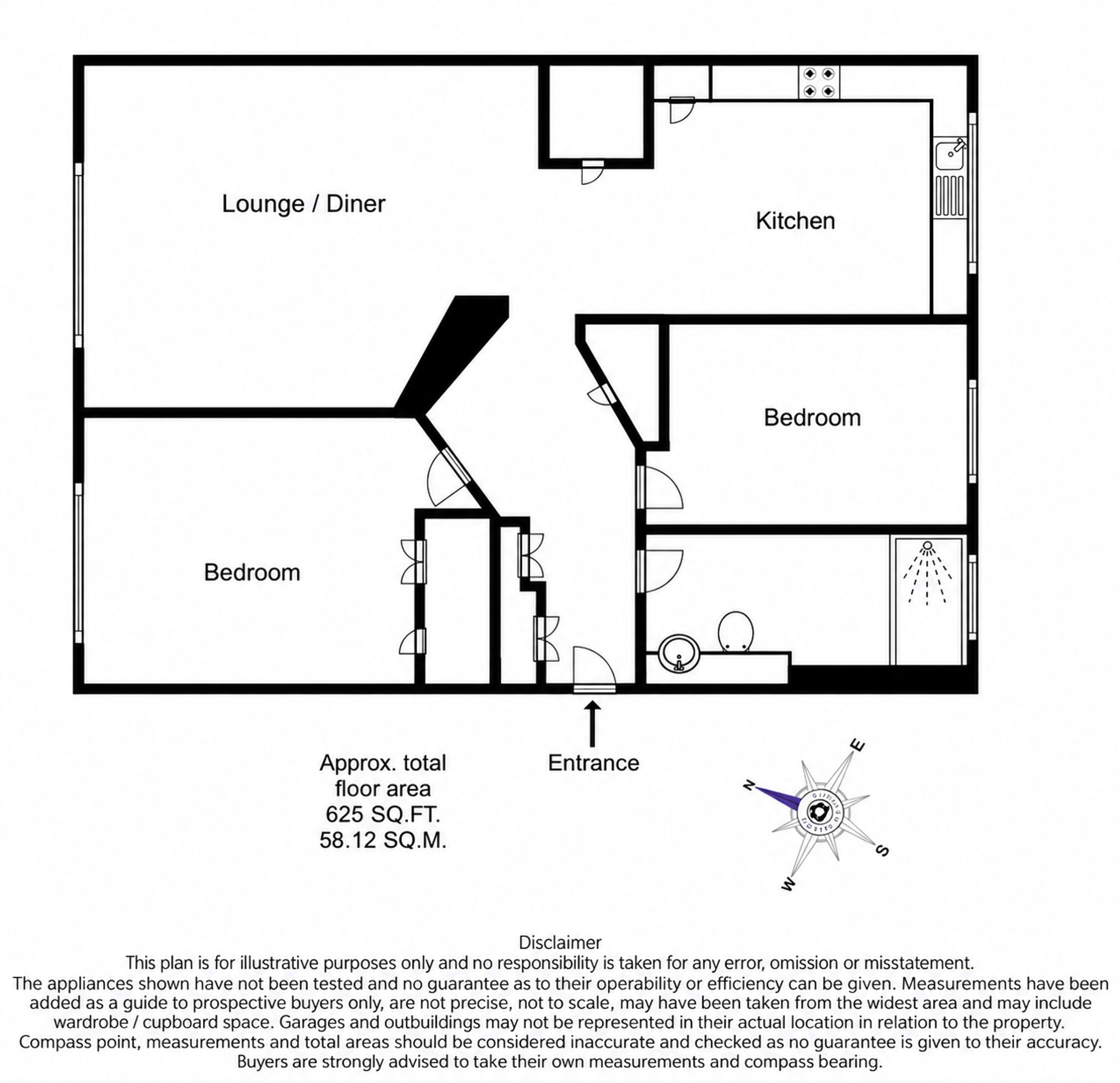 32 Kenilworth Place, Basildon floorplan