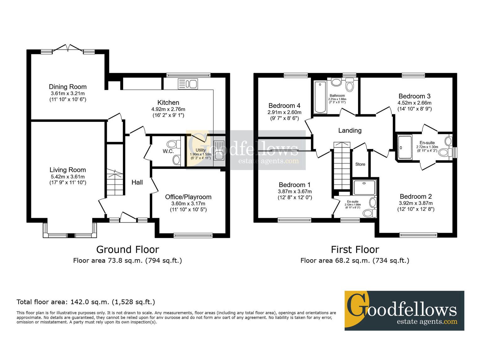 2, Dalgleish Road Jameson Manor, Ponteland floorplan