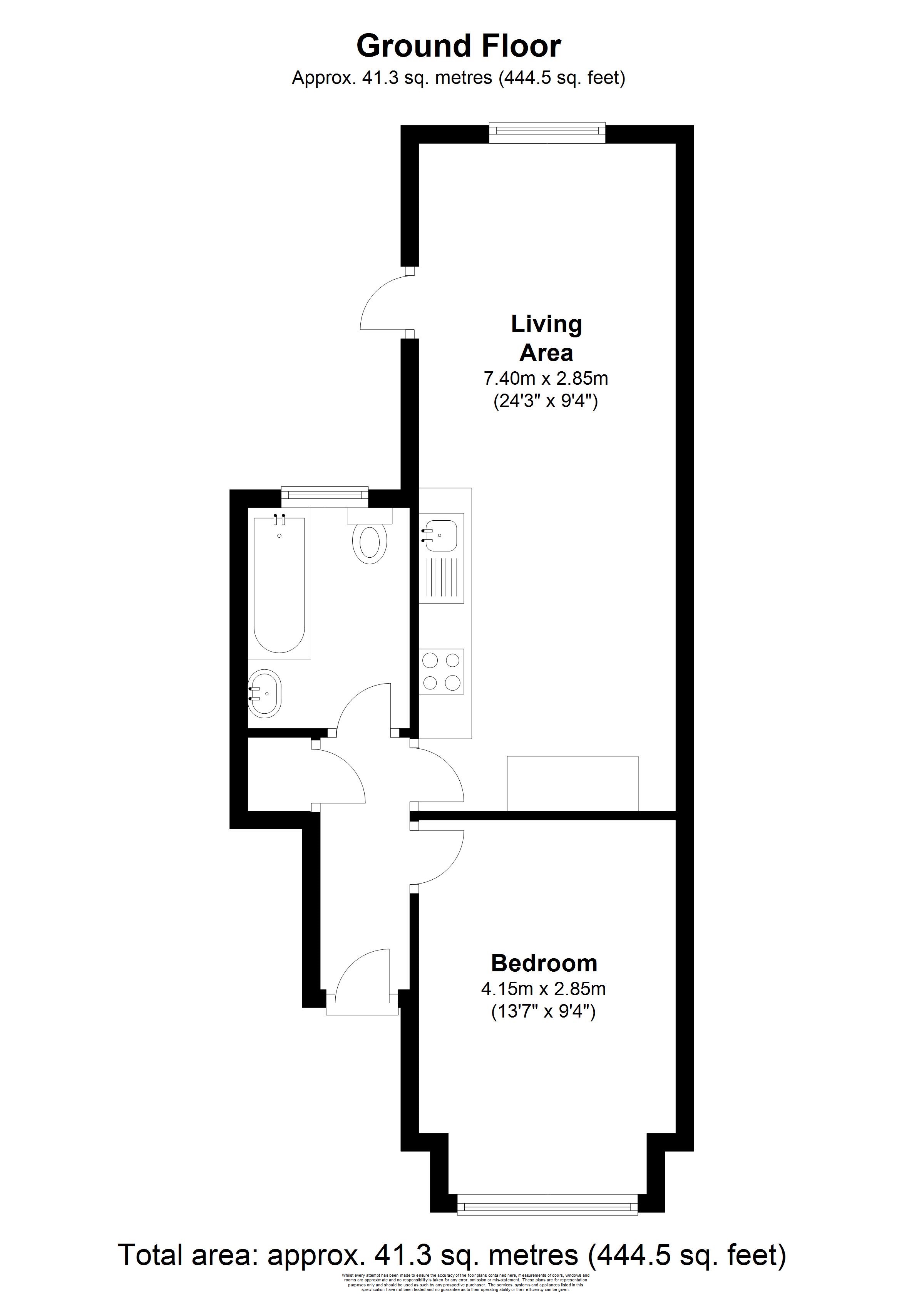 2 Bedrooms Maisonette to rent in Walton, Woking GU21