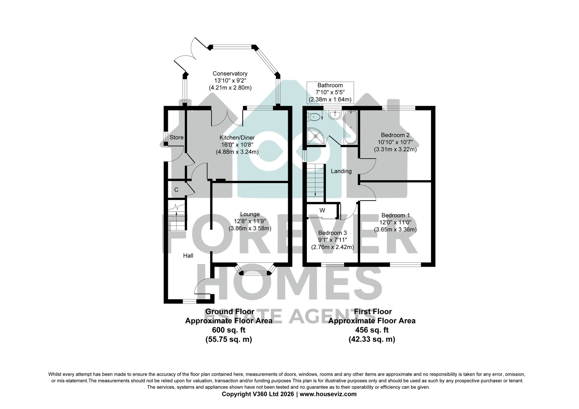 59 Keresforth Hill Road, Barnsley floorplan