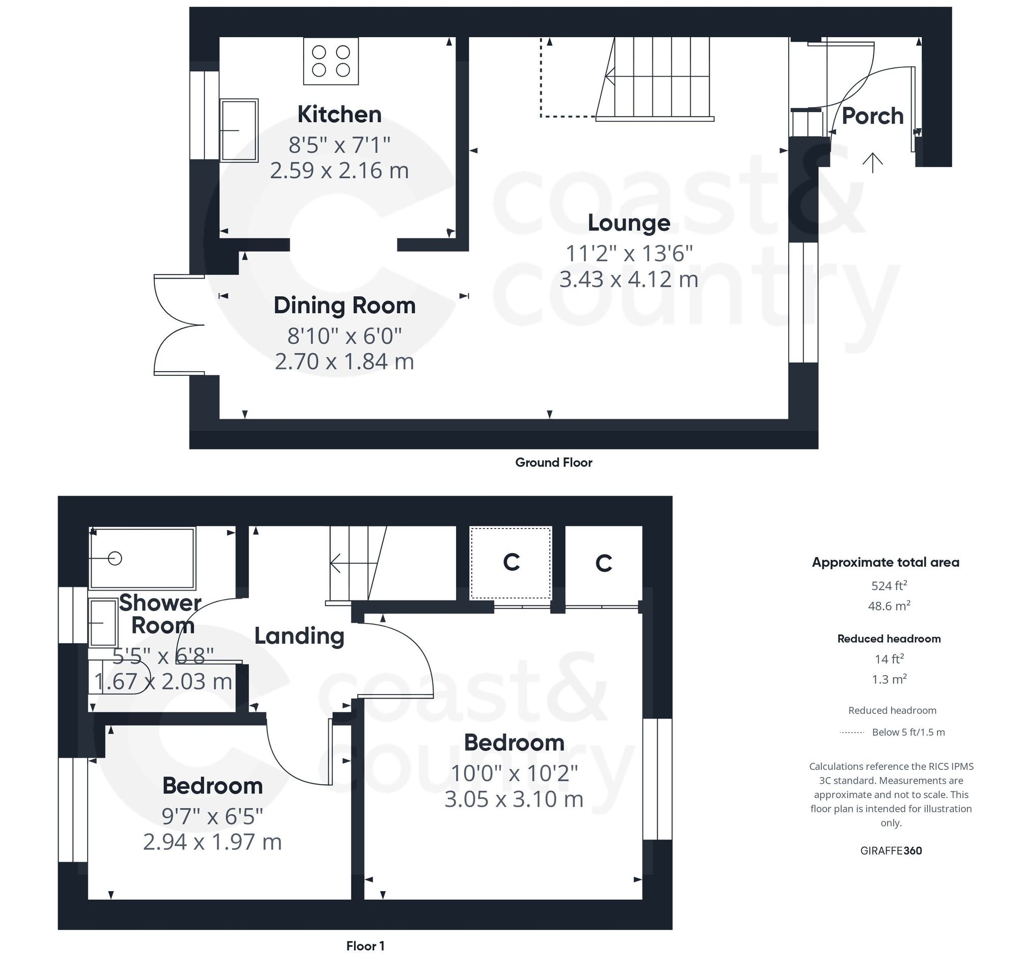 22 Ashmill Court, Newton Abbot floorplan