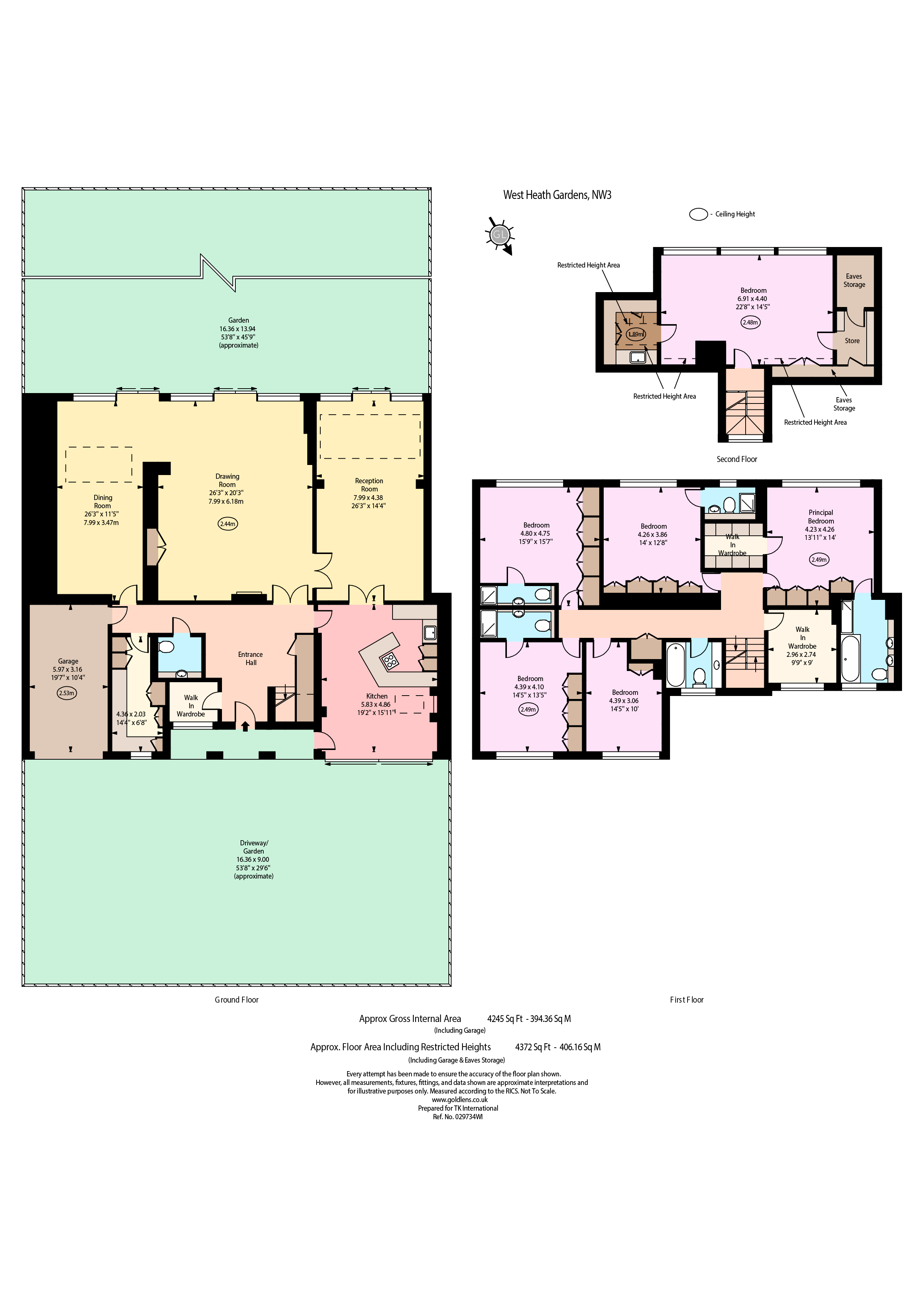 28, West Heath Gardens, London floorplan