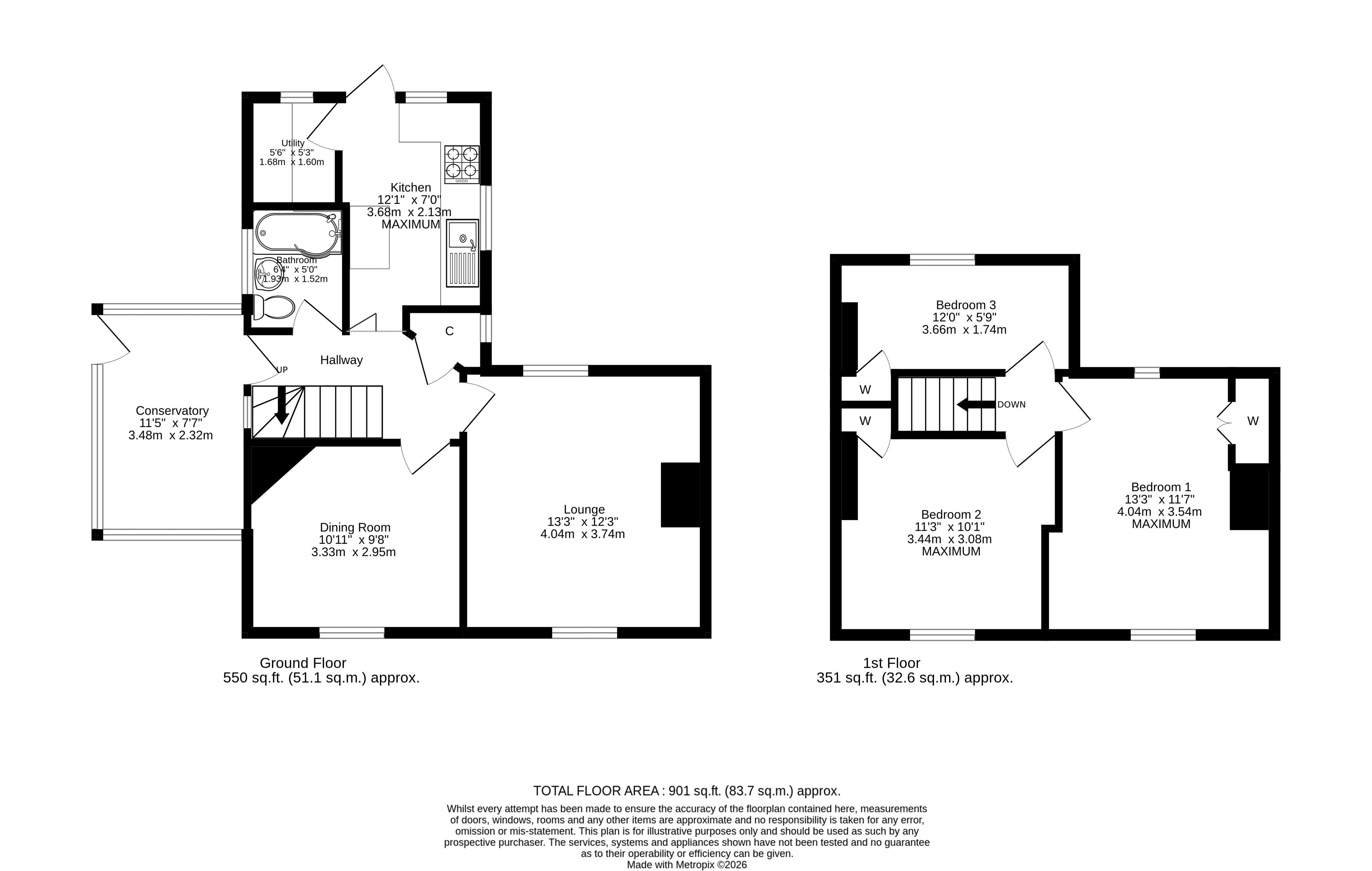 14, Rectory Close, Norwich floorplan