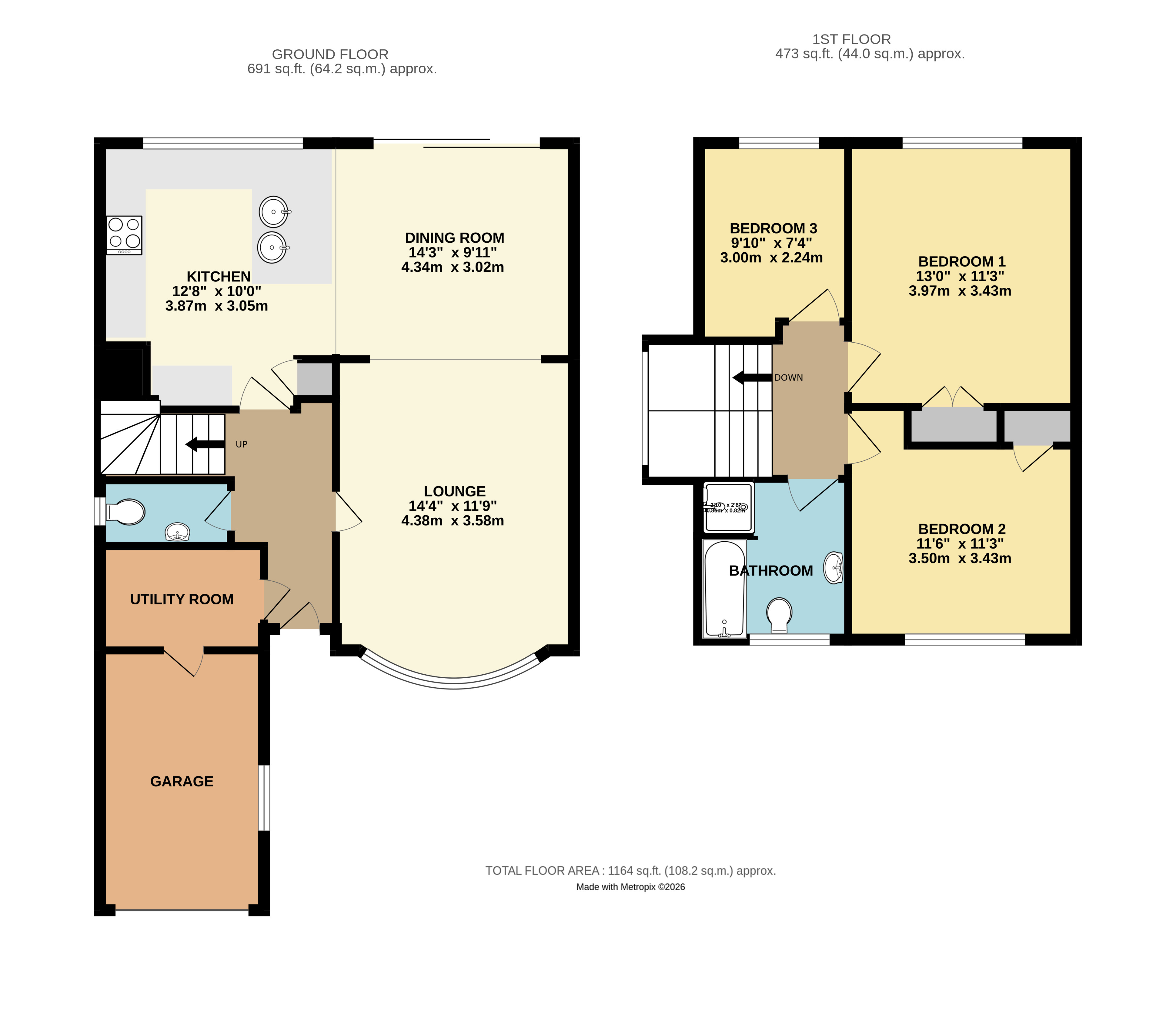 74, Chantryfield Road, Angmering floorplan