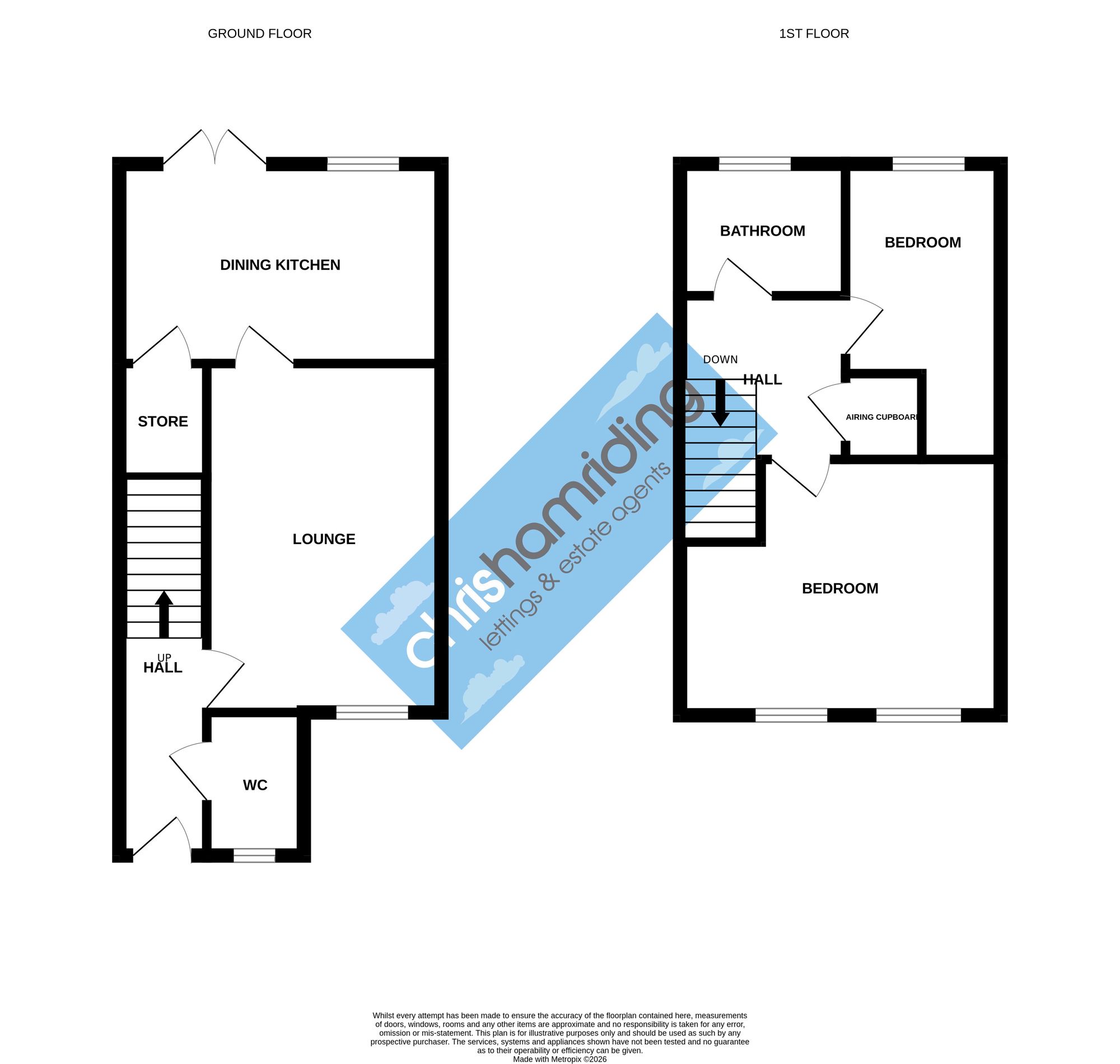 8 Elbourne Drive, Stoke-On-Trent floorplan